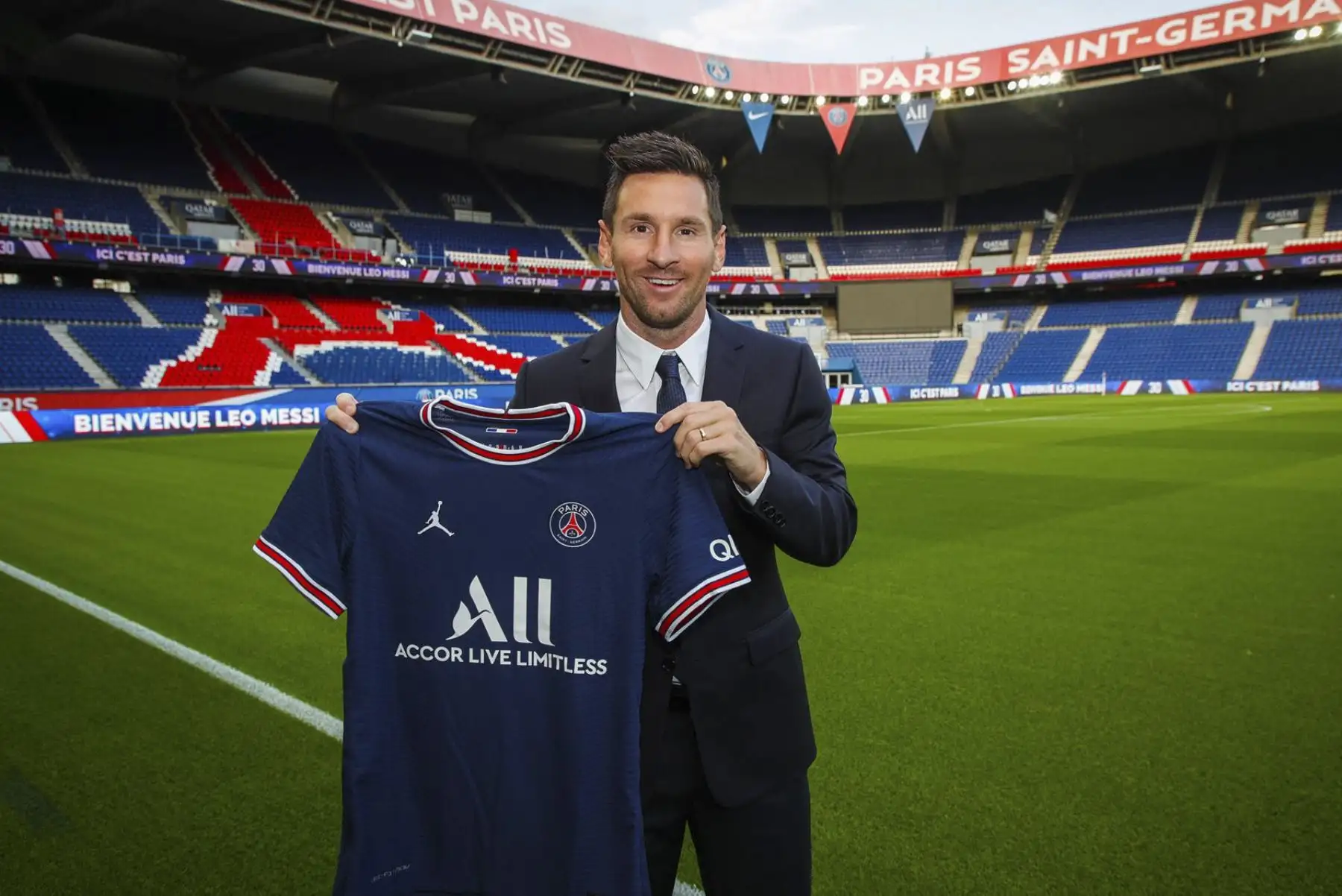 Paris Saint-Germain anuncia el fichaje de Leo Messi. Foto: Facebook PSG