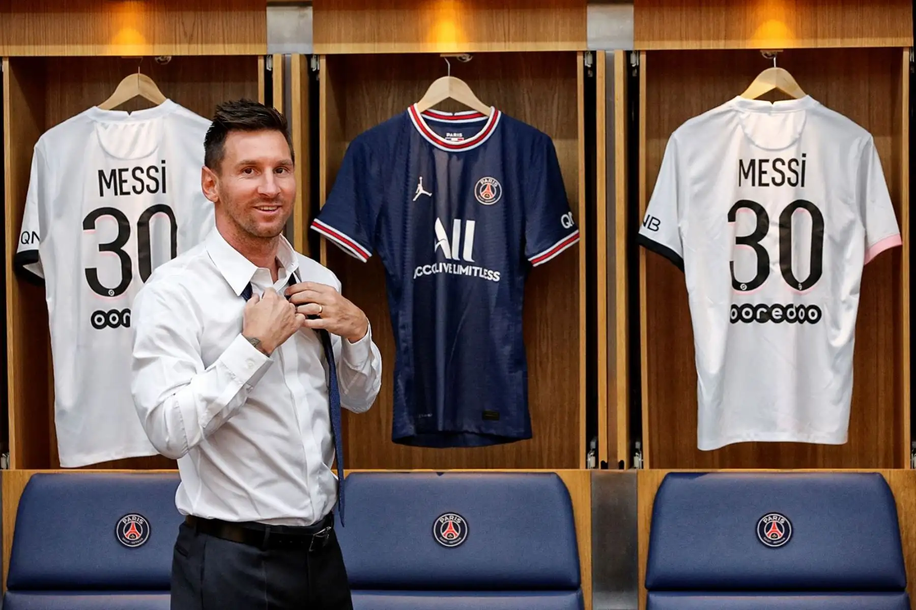 Lionel Messi fue presentado oficialmente por el París Saint-Germain Football Club