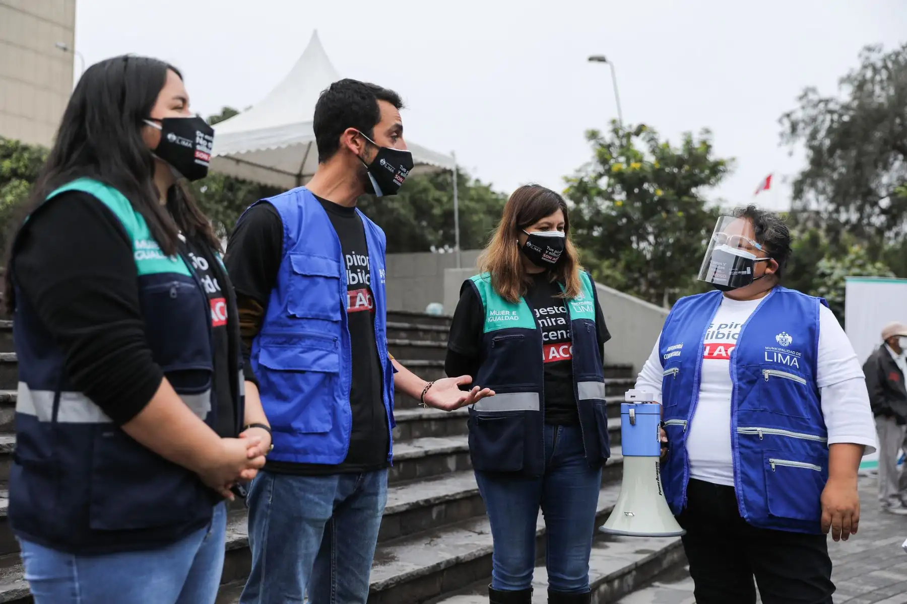 Segunda cruzada informativa para la prevención del acoso sexual en espacios público

Foto: ANDINA/Municipalidad de Lima