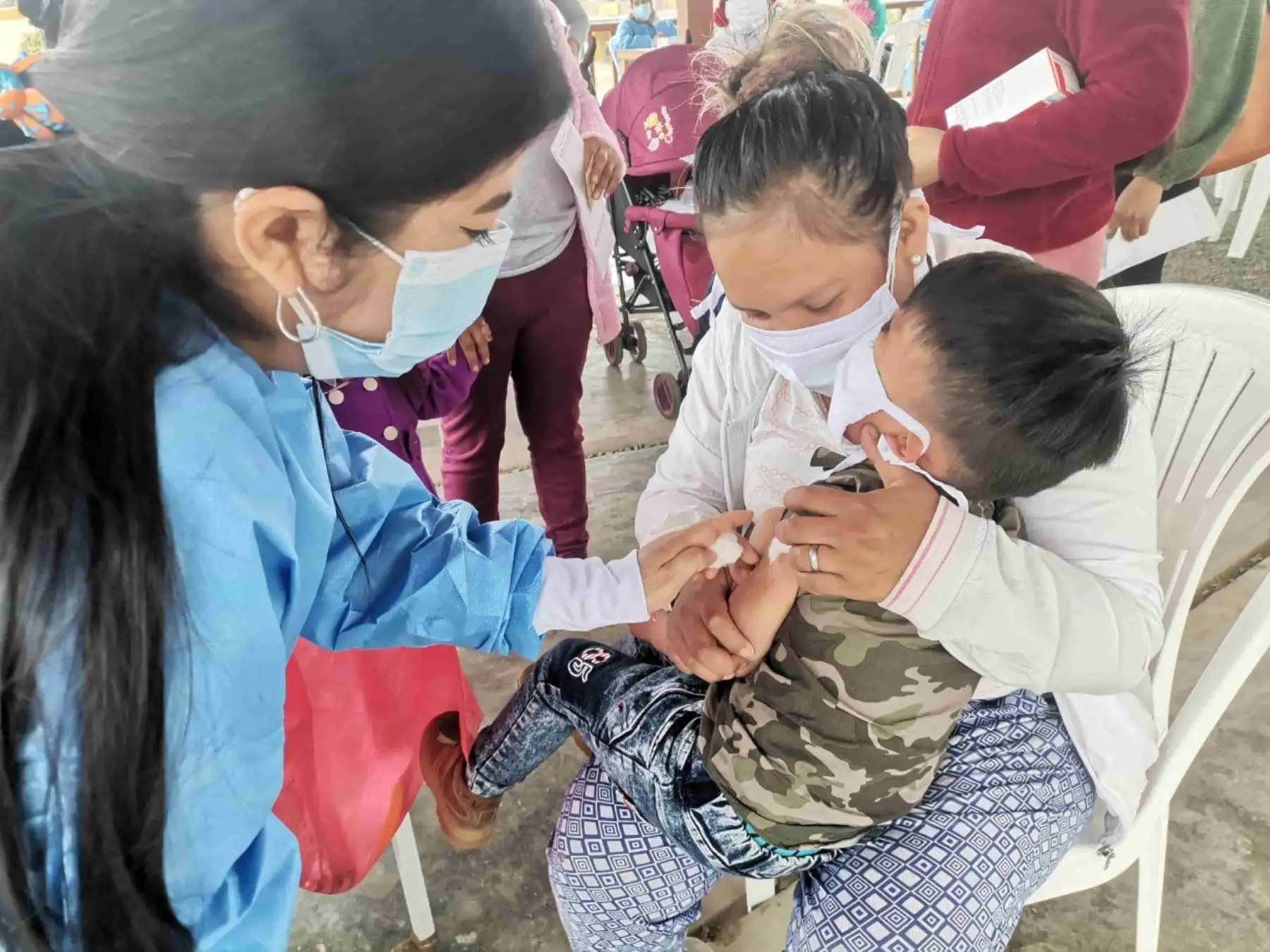 La Libertad: realizan campaña contra la anemia para niños de Nuevo Chao y Valle De Dios