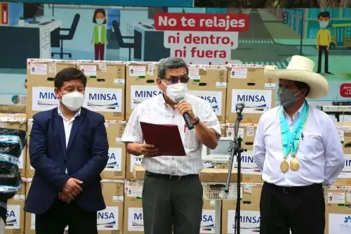 Photo: Twitter/Ministry of Health of Peru