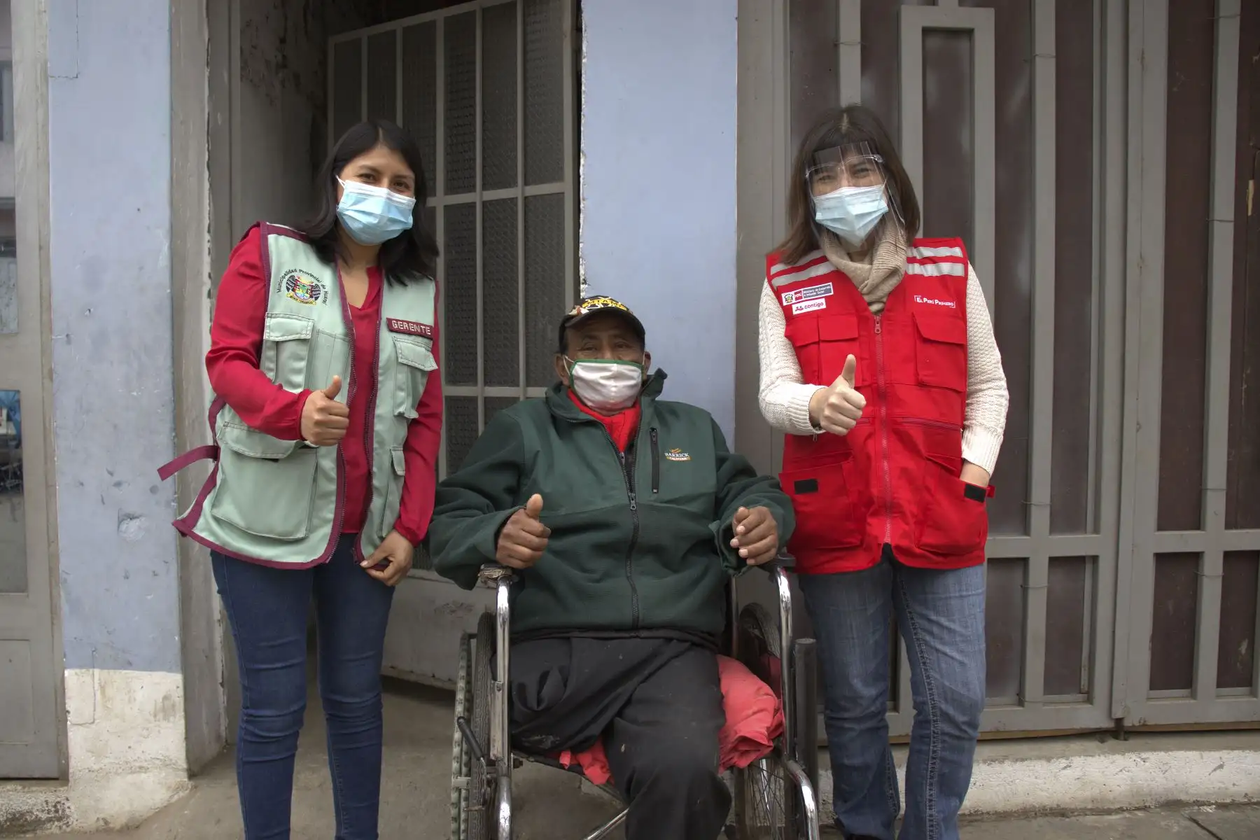 El programa Contigo entrega una pensión de 300 soles cada dos meses a usuarios con discapacidad severa en todo el país. Foto: ANDINA/difusión.