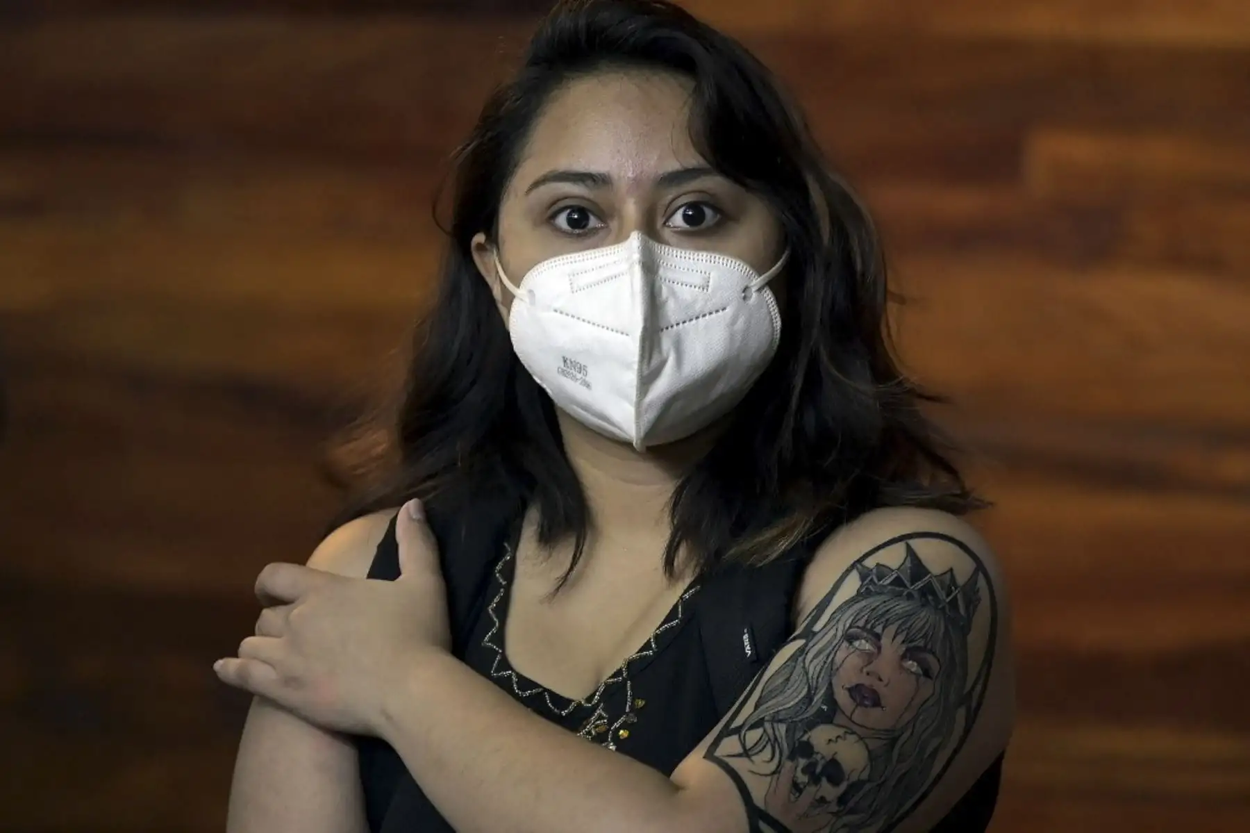 El registro de este día, en medio de la tercera ola de contagios en el país, superó los 22,339 casos informados el pasado 21 de enero, el antiguo pico máximo. Foto: AFP
