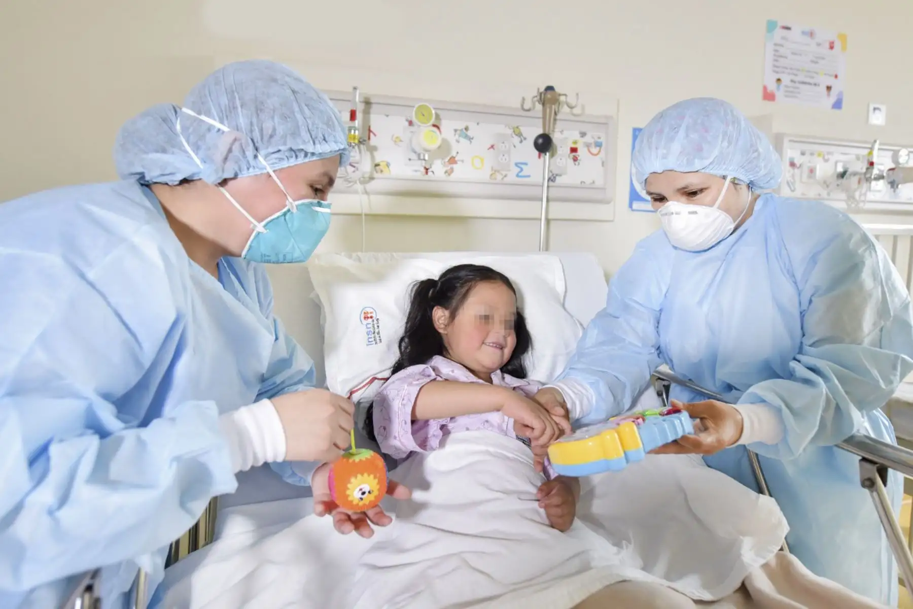 El 80% de niños y adolescentes se contagió en su propia casa, alertaron expertos del Instituto Nacional de Salud del Niño San Borja . Foto: INSN-San Borja
