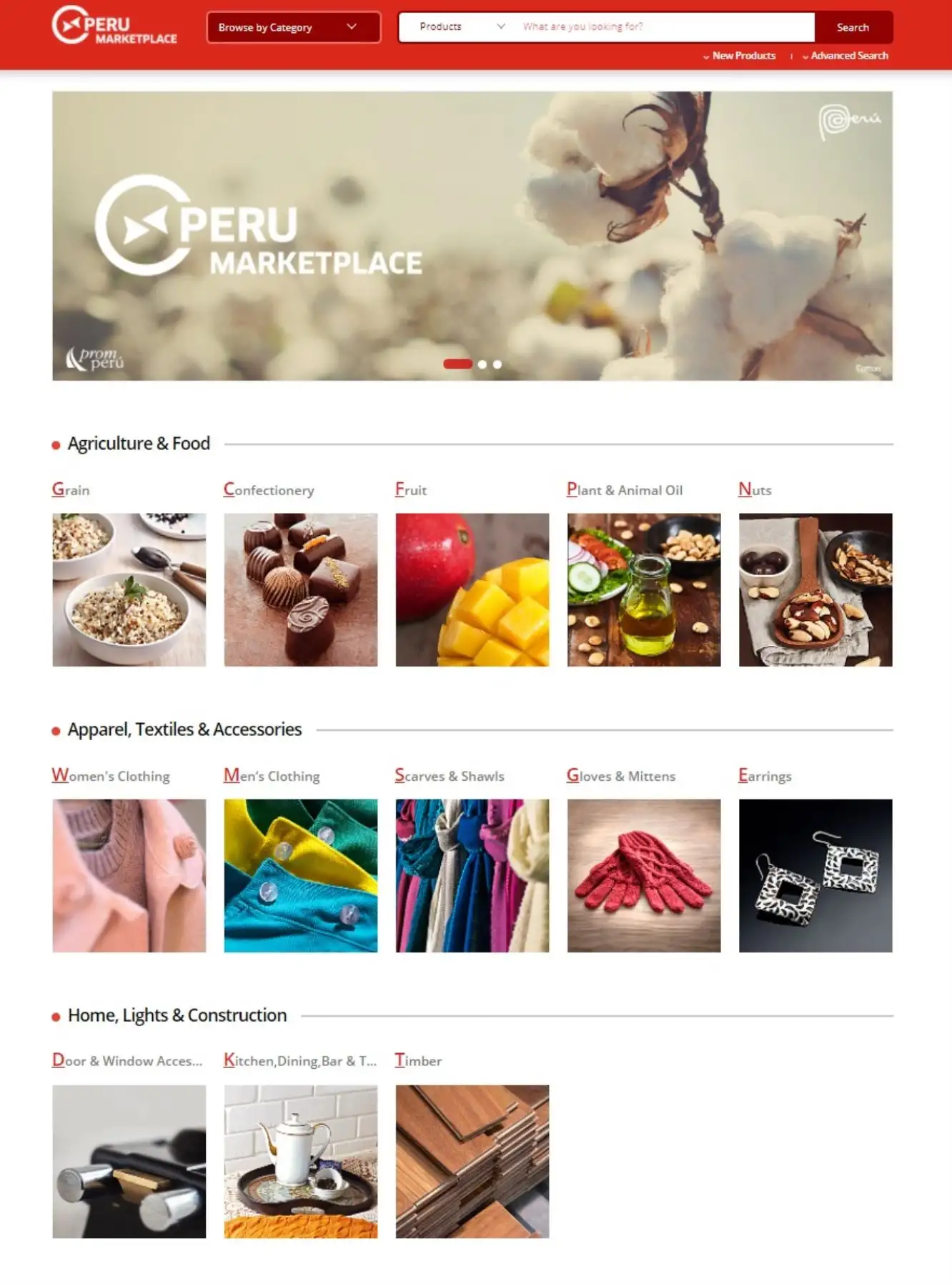 Peru Marketplace.