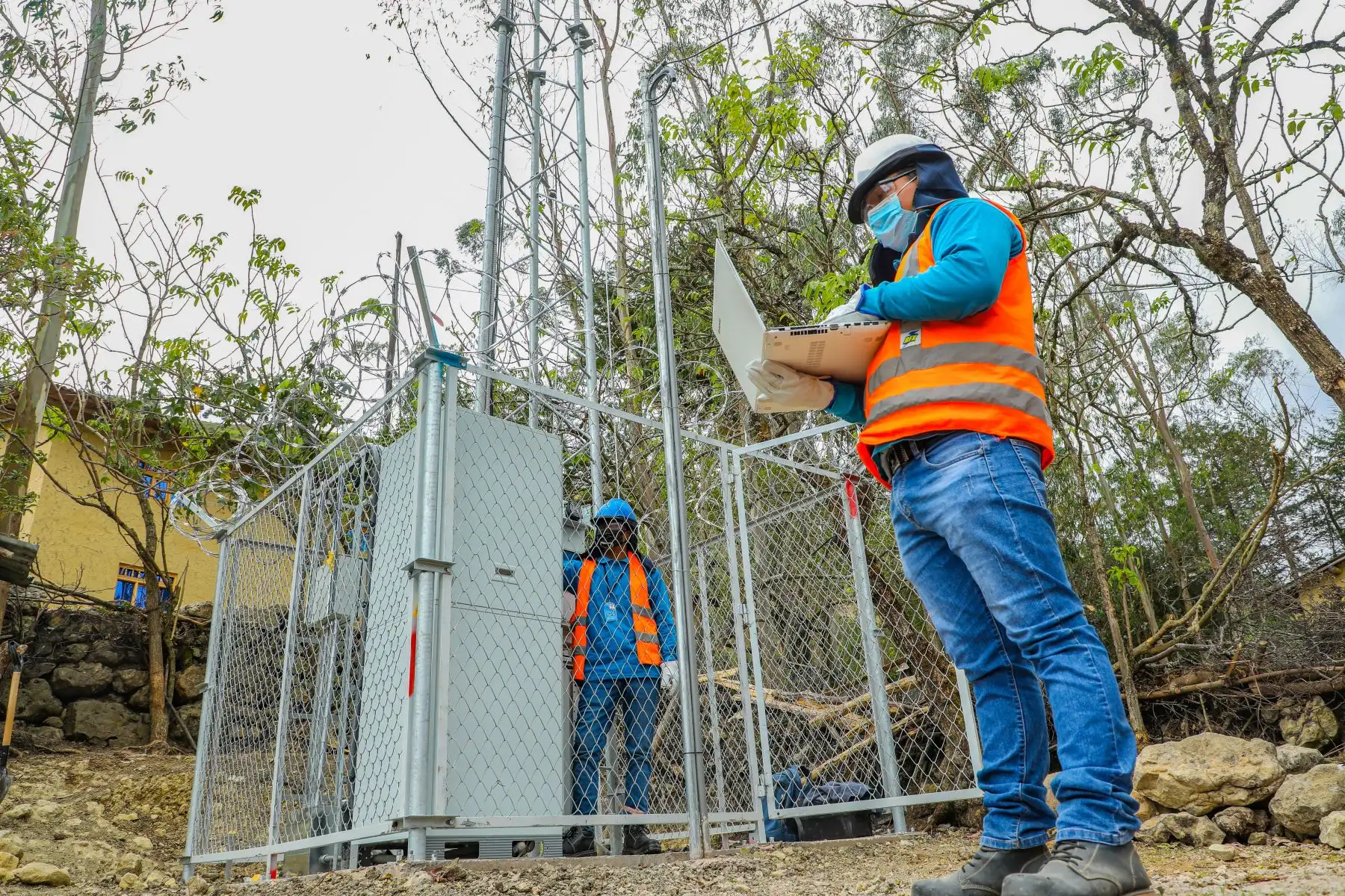 El poblado Número Ocho cuenta con 200 habitantes y está ubicada en la parte más alta y alejada del distrito de San Juan, en la provincia de Cajamarca. 
Foto: MTC