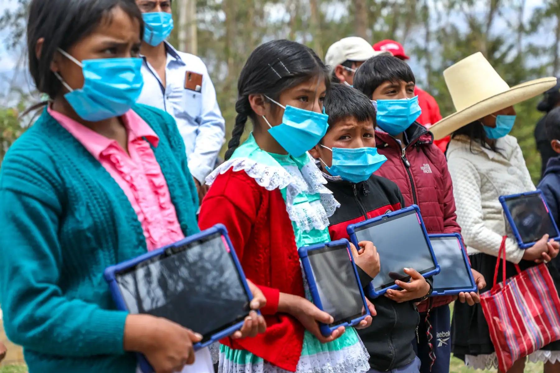El poblado Número Ocho cuenta con 200 habitantes y está ubicada en la parte más alta y alejada del distrito de San Juan, en la provincia de Cajamarca. 
Foto: MTC