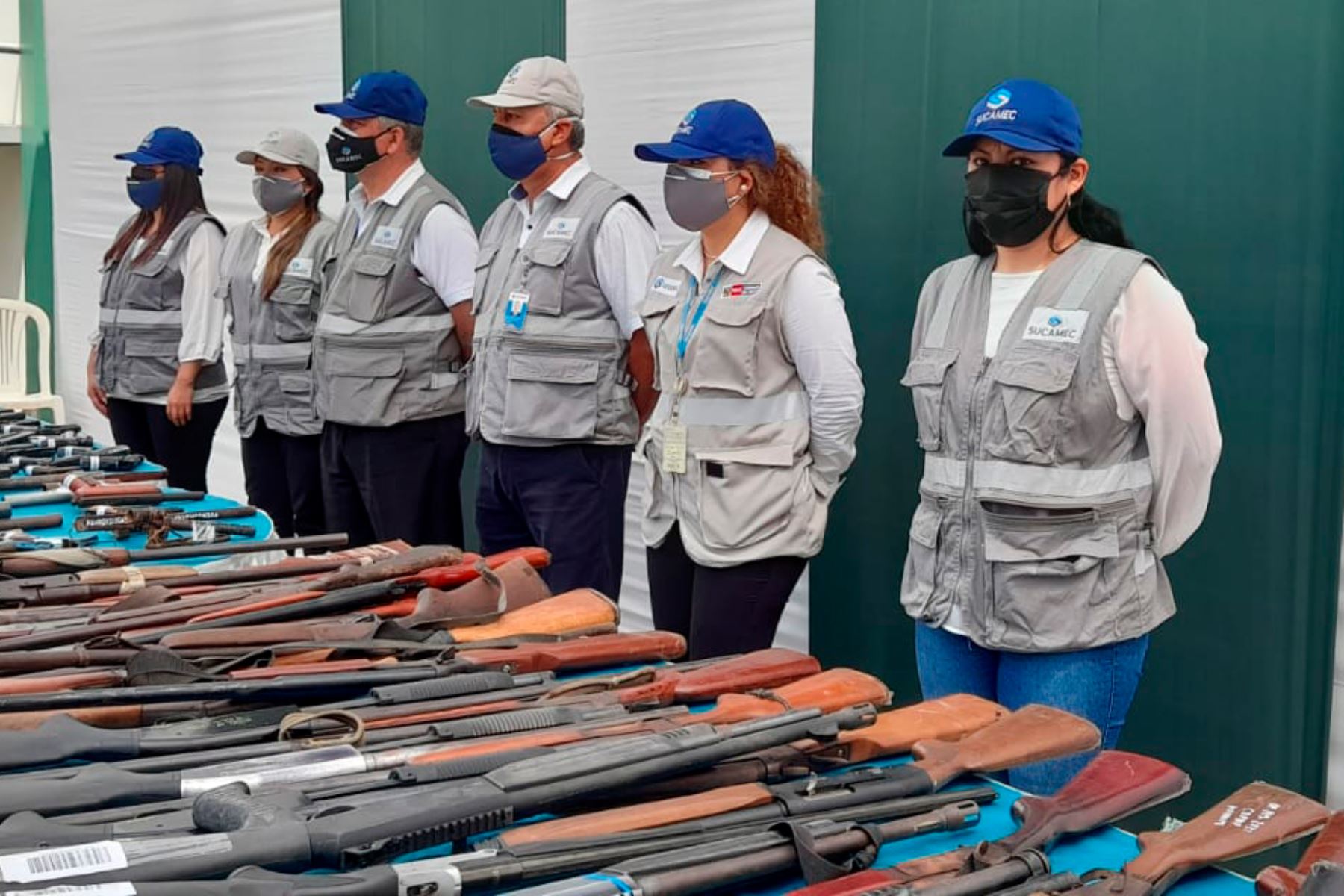En lo que va del año se han incautado 280 armas en la región Lambayeque. Foto: ANDINA/Sucamec.