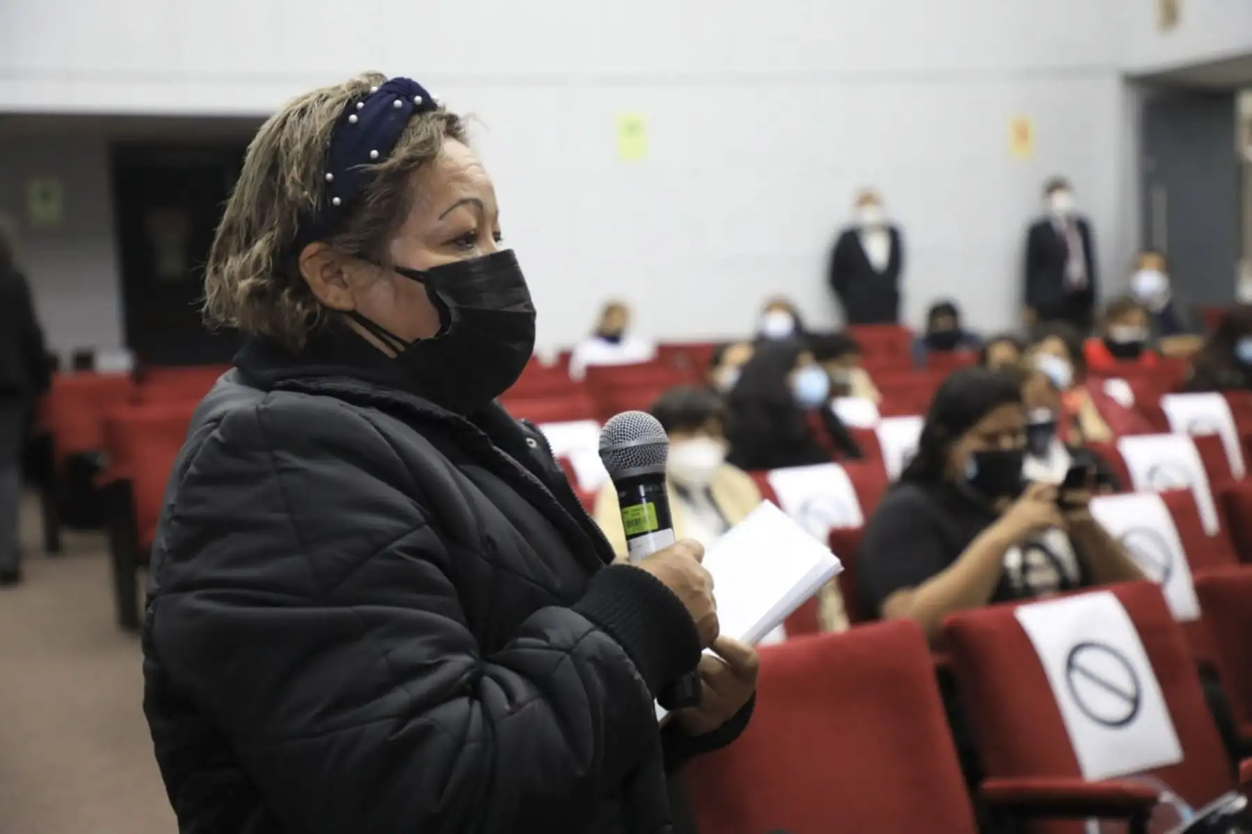 Ministra de la Mujer, Anahí Durand, participó del encuentro “Dialogando entre nosotras” junto con representantes de organizaciones de mujeres. Se promoverá este tipo de actividades de manera descentralizada y constante con mujeres de todas las regiones. Foto: ANDINA/MIMP