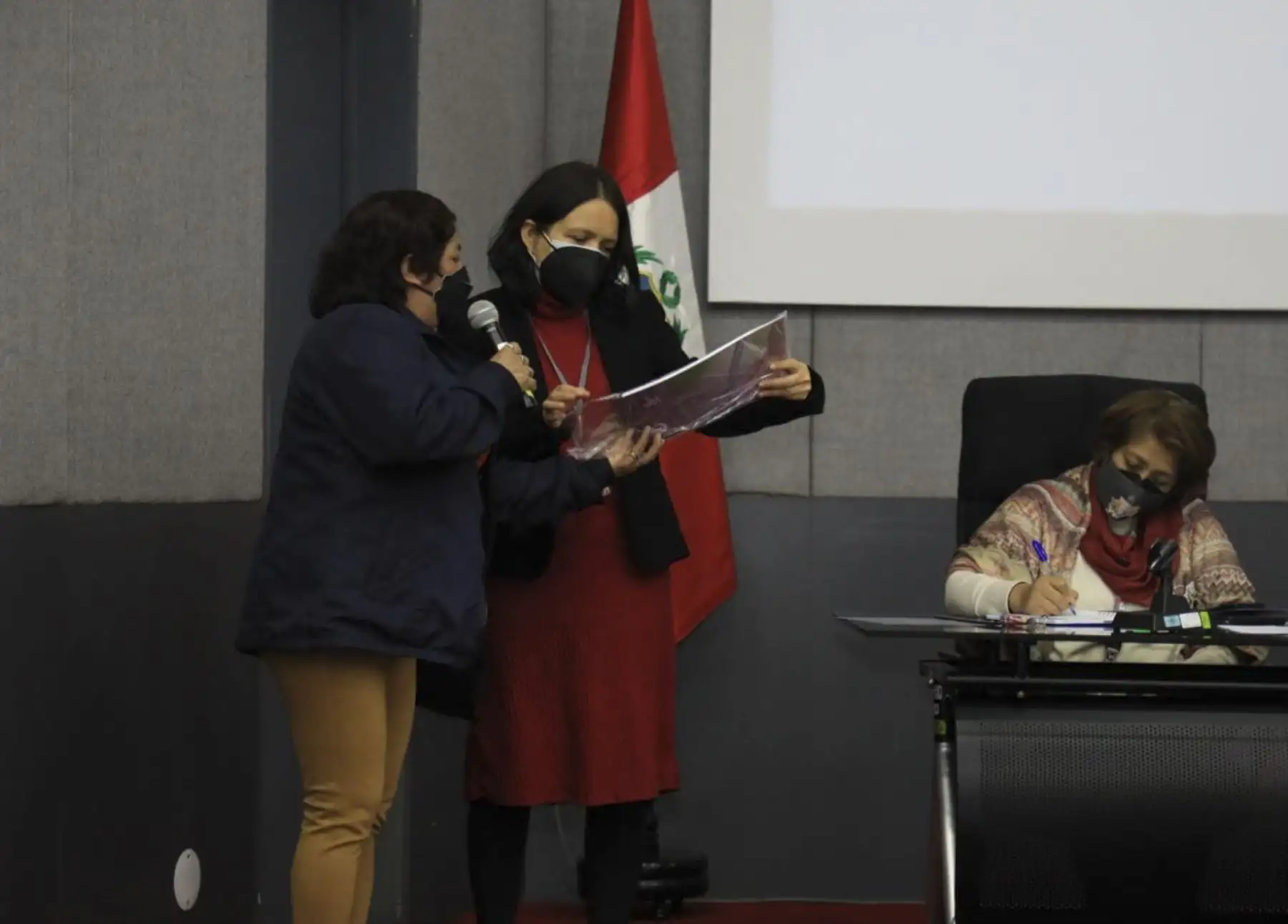 Ministra de la Mujer, Anahí Durand, participó del encuentro “Dialogando entre nosotras” junto con representantes de organizaciones de mujeres. Se promoverá este tipo de actividades de manera descentralizada y constante con mujeres de todas las regiones. Foto: ANDINA/MIMP