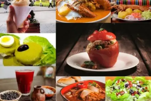 Rocoto relleno, chupe de camarones, ocopa, queso helado, solterito, entre otros son los potajes emblemáticos de la gastronomía arequipeña. INTERNET/Medios