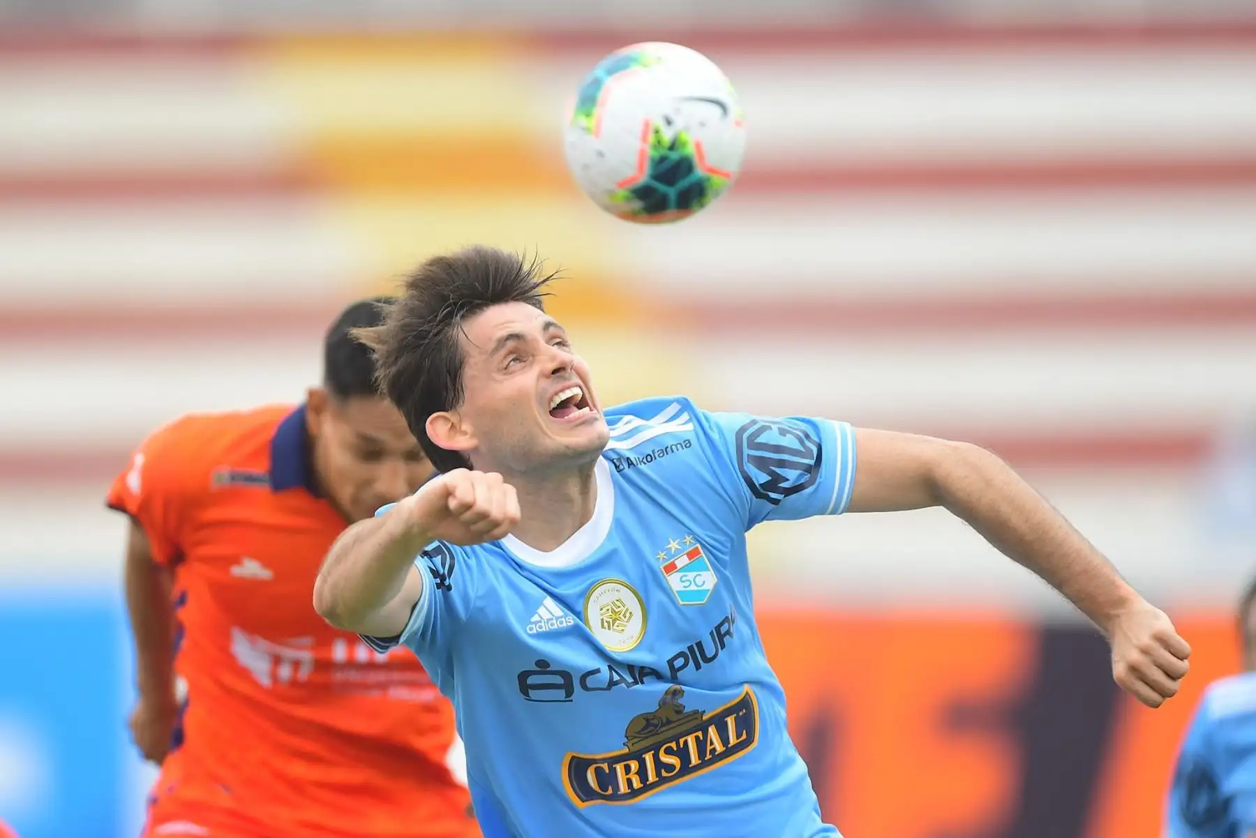 Sporting Cristal choca ante UCV en partido por la sexta fecha de la Liga 1, en el Estadio Miguel Grau. Foto: Liga 1
