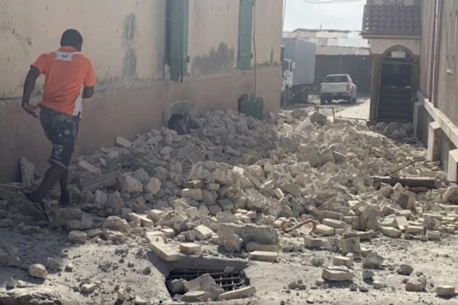 Terremoto de magnitud 7,2 deja al menos 29 muertos en Haití. Foto: JCOM Haiti