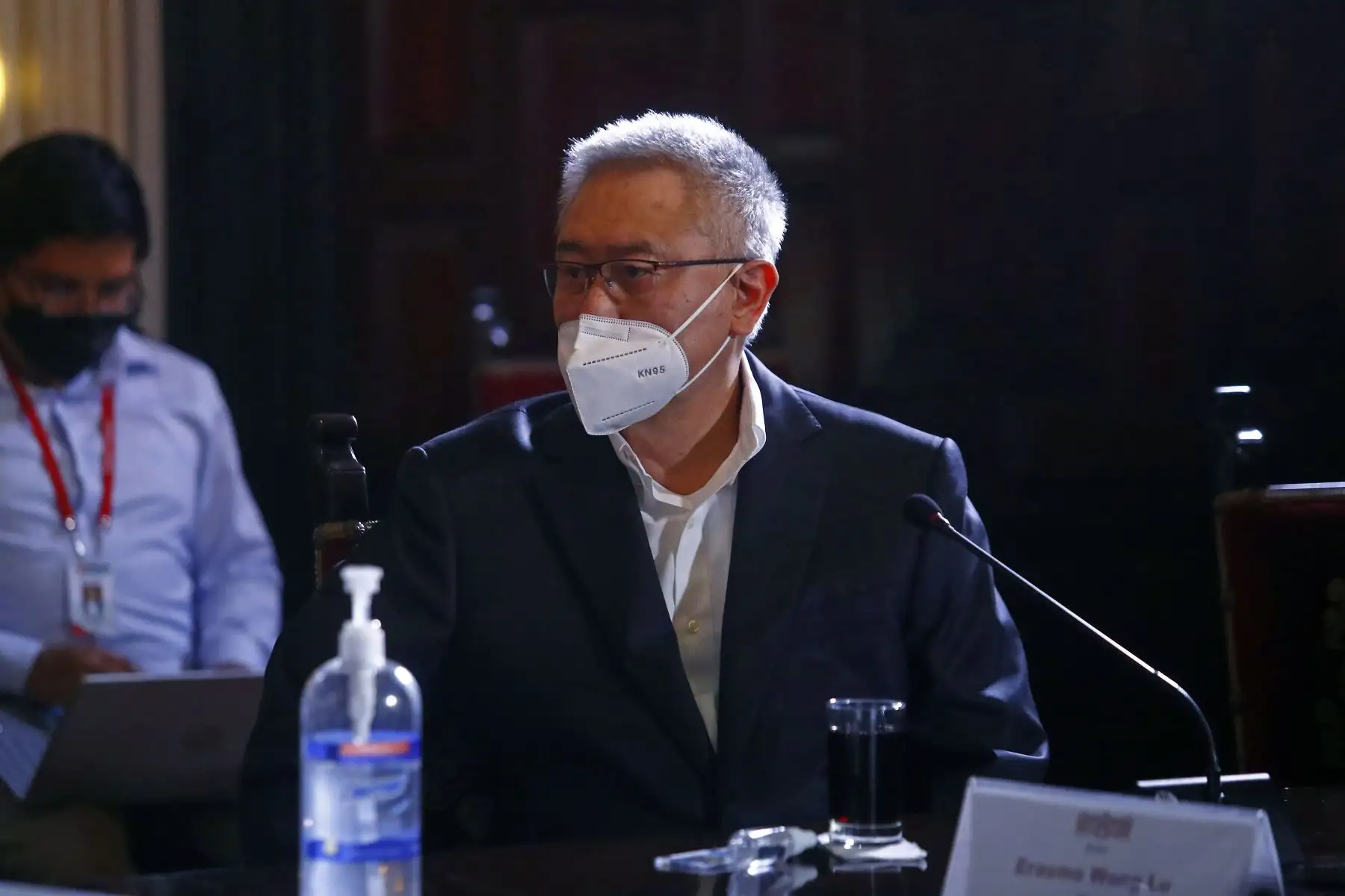 El presidente Pedro Castillo se reunió esta mañana con directivos de los medios de comunicación en Palacio de Gobierno. Foto: Presidencia