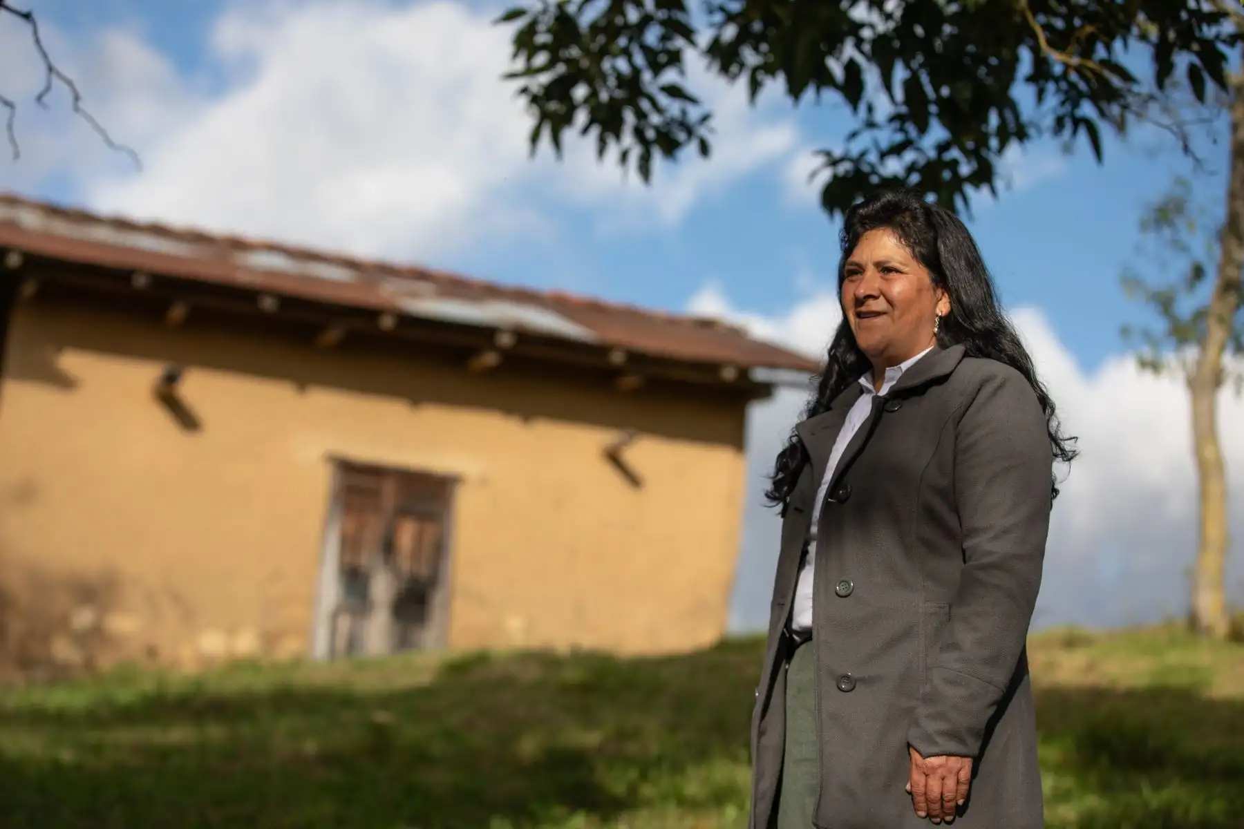 “Para mi ser primera dama es un cambio que ha sucedido en mi vida", manifestó Lilia Paredes. ANDINA/Andrés Valle
