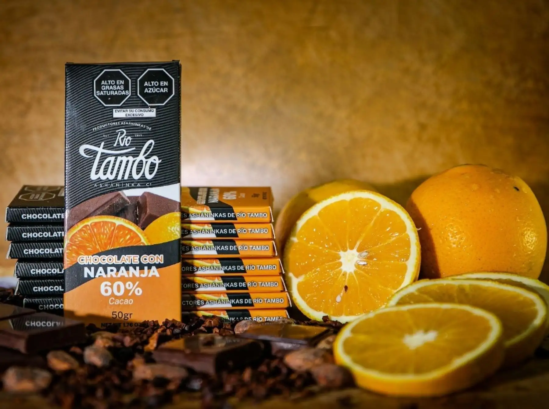 Conoce la nueva línea de chocolates elaborada con frutas tropicales por emprendedores asháninkas del distrito de Río Tambo, en el Vraem. ANDINA/Difusión