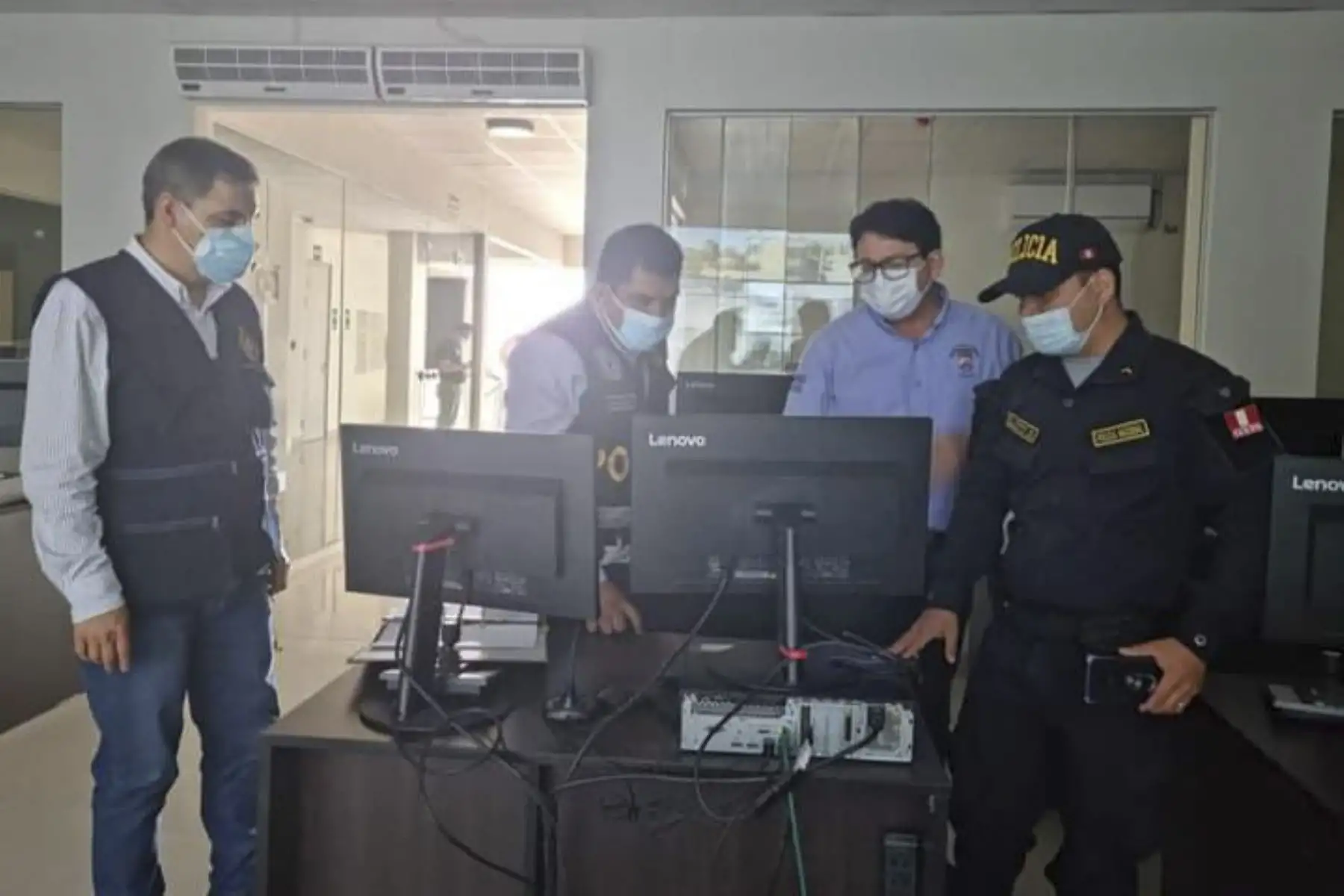 El Ministerio Público y la Policía Nacional intervinieron la municipalidad distrital de José Leonardo Ortiz, en la región Lambayeque. Foto: ANDINA/Difusión