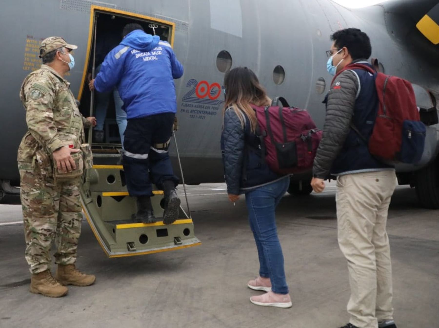 Doce profesionales de la salud del Ministerio de Salud viajaron a Ayacucho y Huánuco para atender a pacientes de zonas rurales de ambas regiones. ANDINA/Difusión