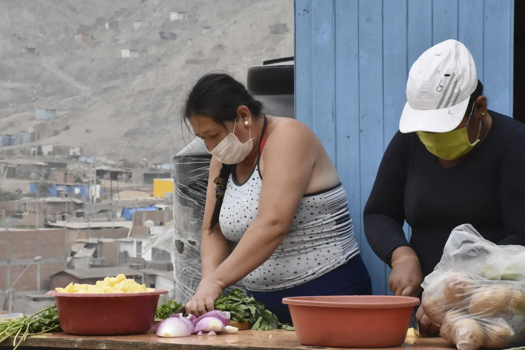 Los comedores populares atendieron necesidades de la población vulnerable por la pandemia. ANDINA/Difusión