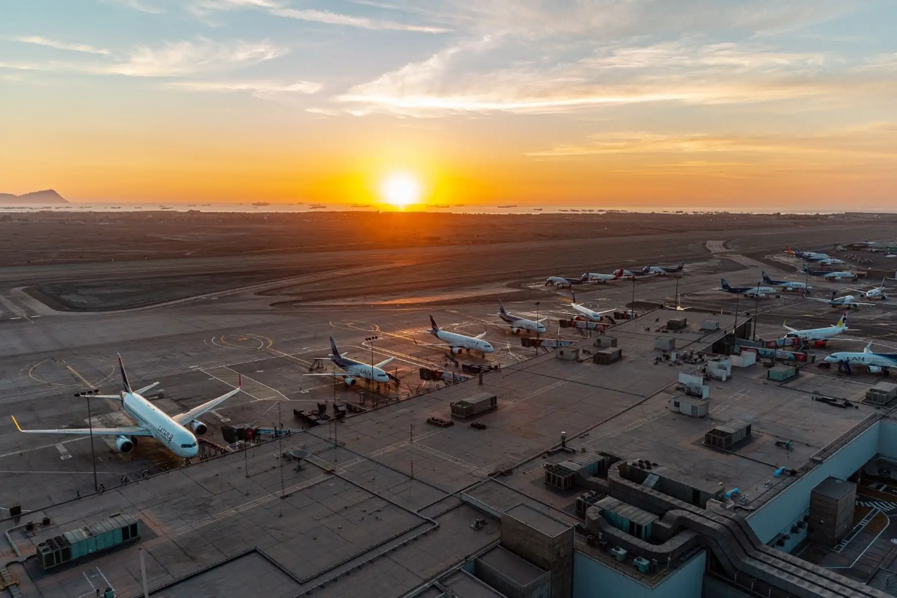 Aeropuerto Internacional Jorge Chávez. Foto: cortesía.