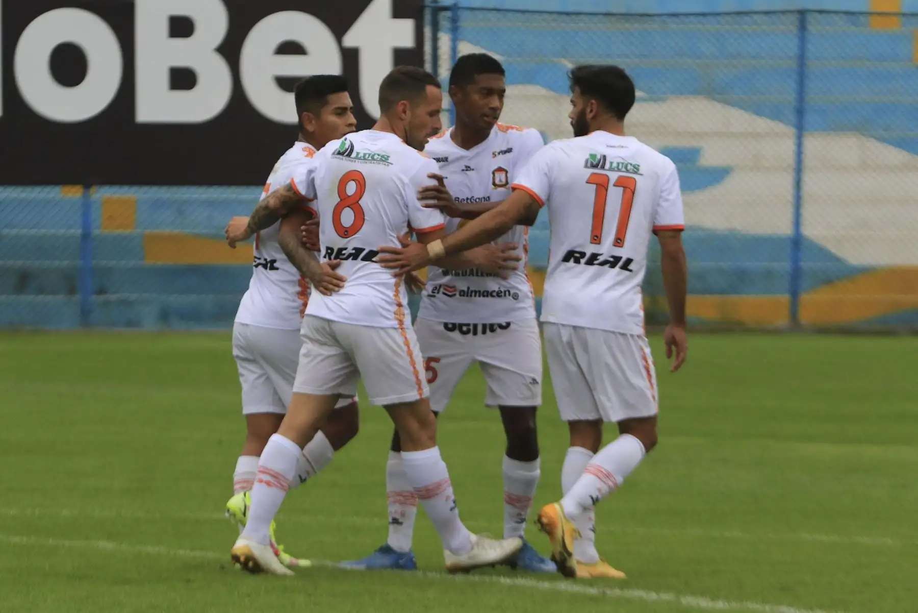 Sport Huancayo y Ayacucho FC empataron 1-1 en un partido por la séptima jornada de la Fase 2 en el Estadio Alberto Gallardo del Cercado de Lima. Foto: La Liga