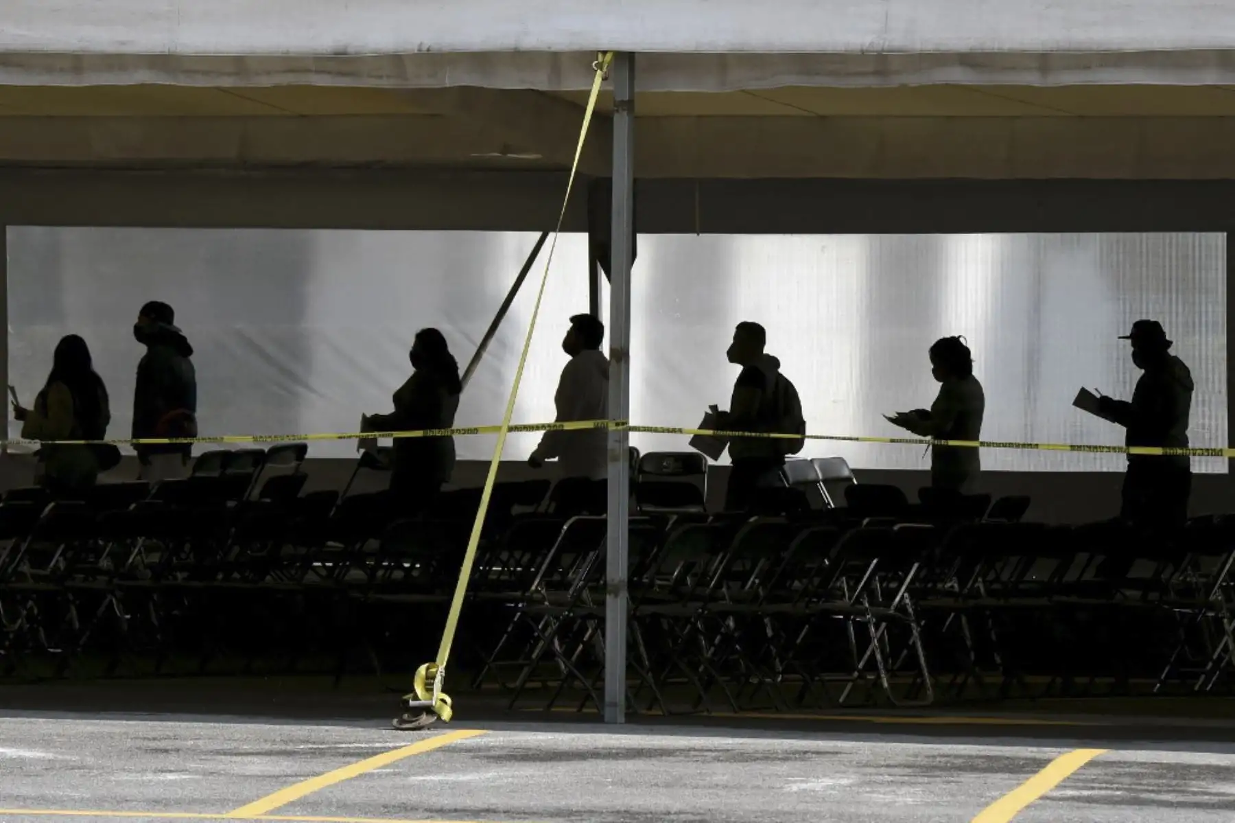 Ciudad de México -de 9,2 millones de habitantes- ha sido el epicentro de la pandemia de coronavirus, concentrando el mayor número de casos y fallecimientos. Foto: AFP