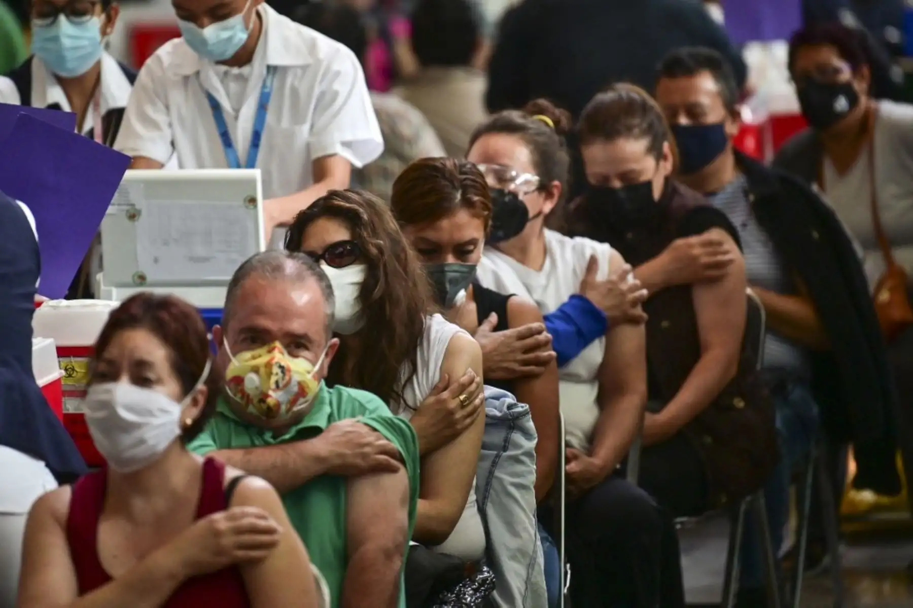 México reporta récord de nuevos casos de covid-19 en 24 horas. Foto: AFP