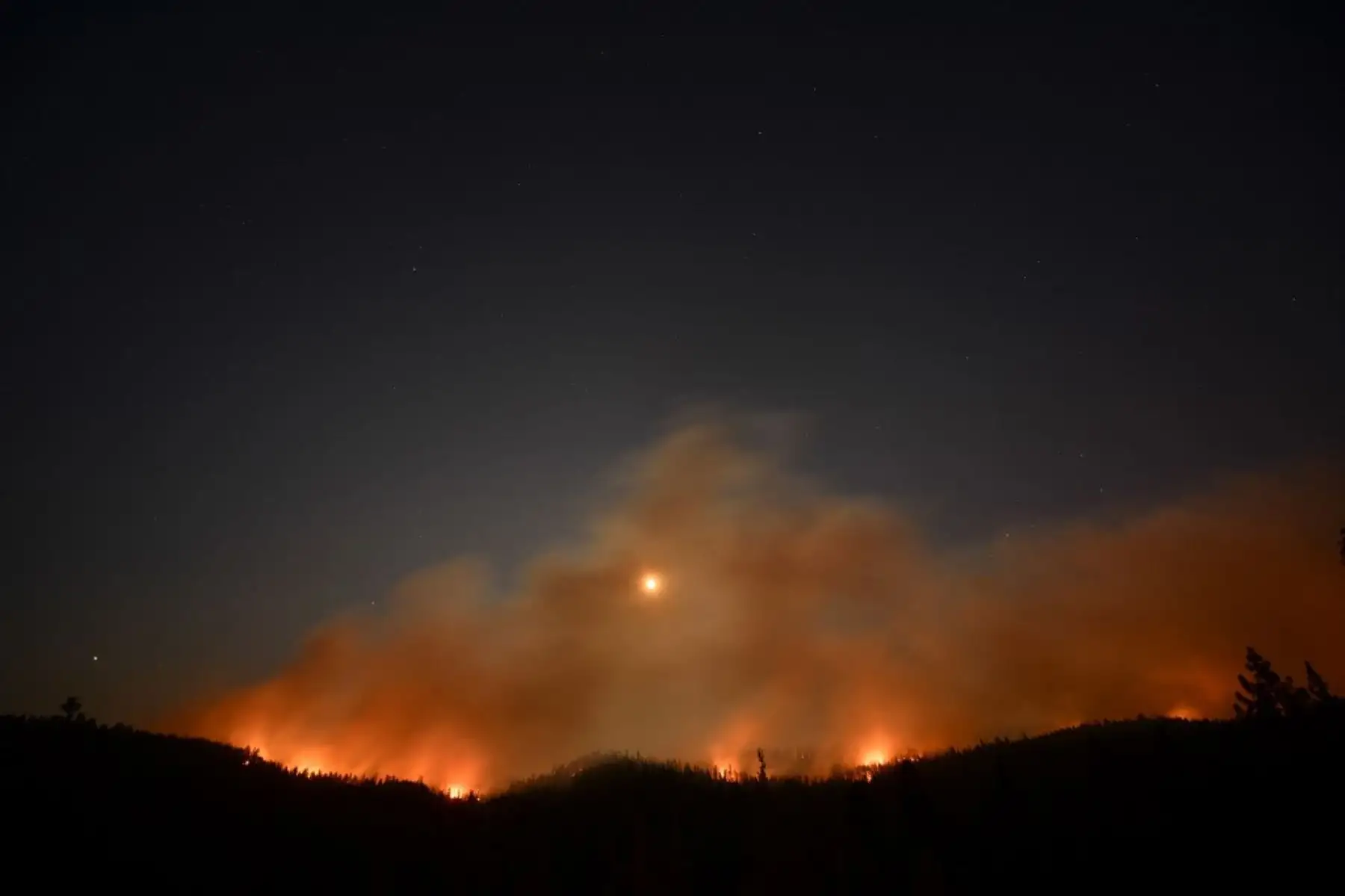 A pesar de la magnitud de los daños materiales, no hubo ninguna víctima mortal. Foto: AFP