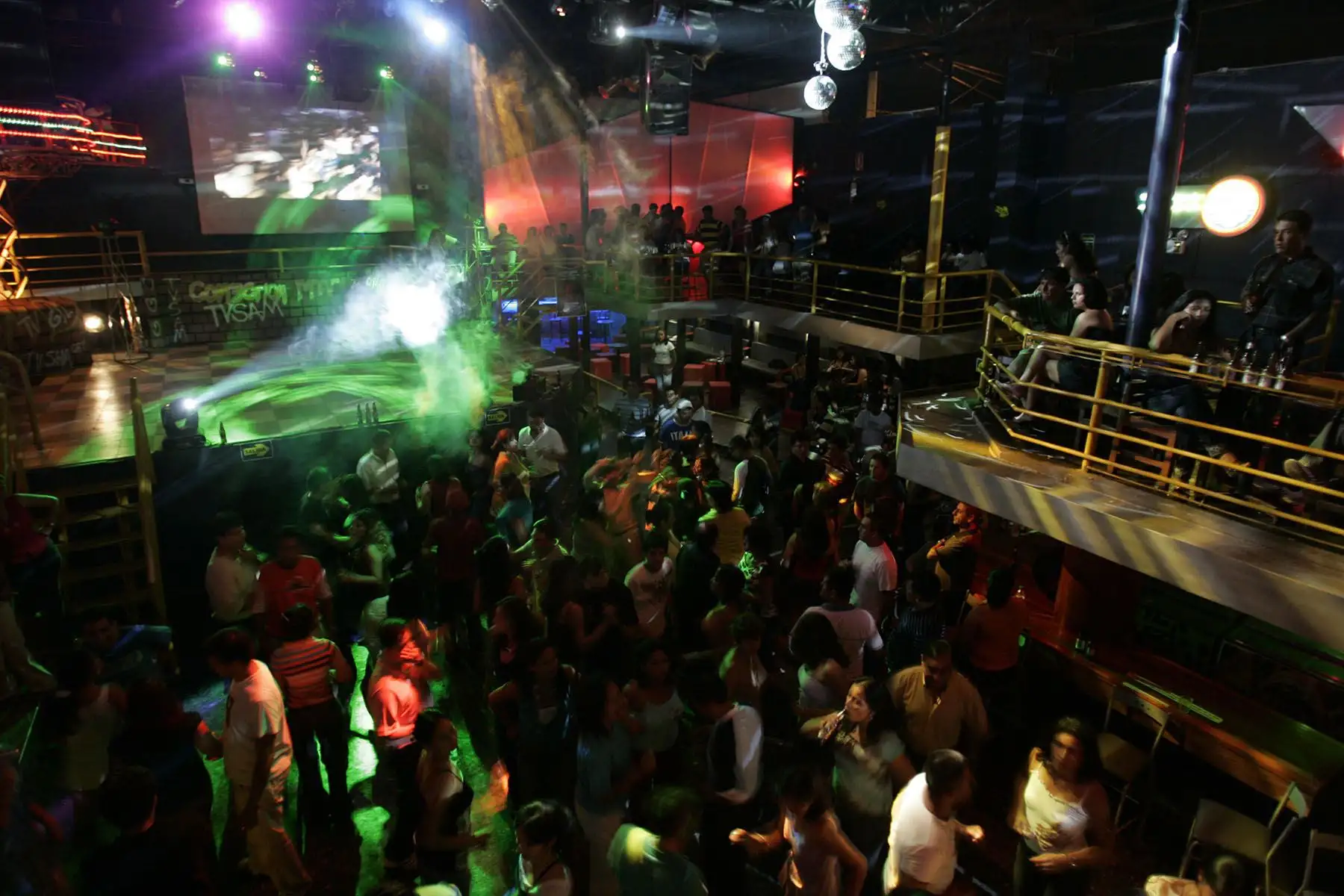 San Martín - 27 febrero 2008 / Discoteca de Tarapoto. Foto: Andina / Juan Carlos Guzmán