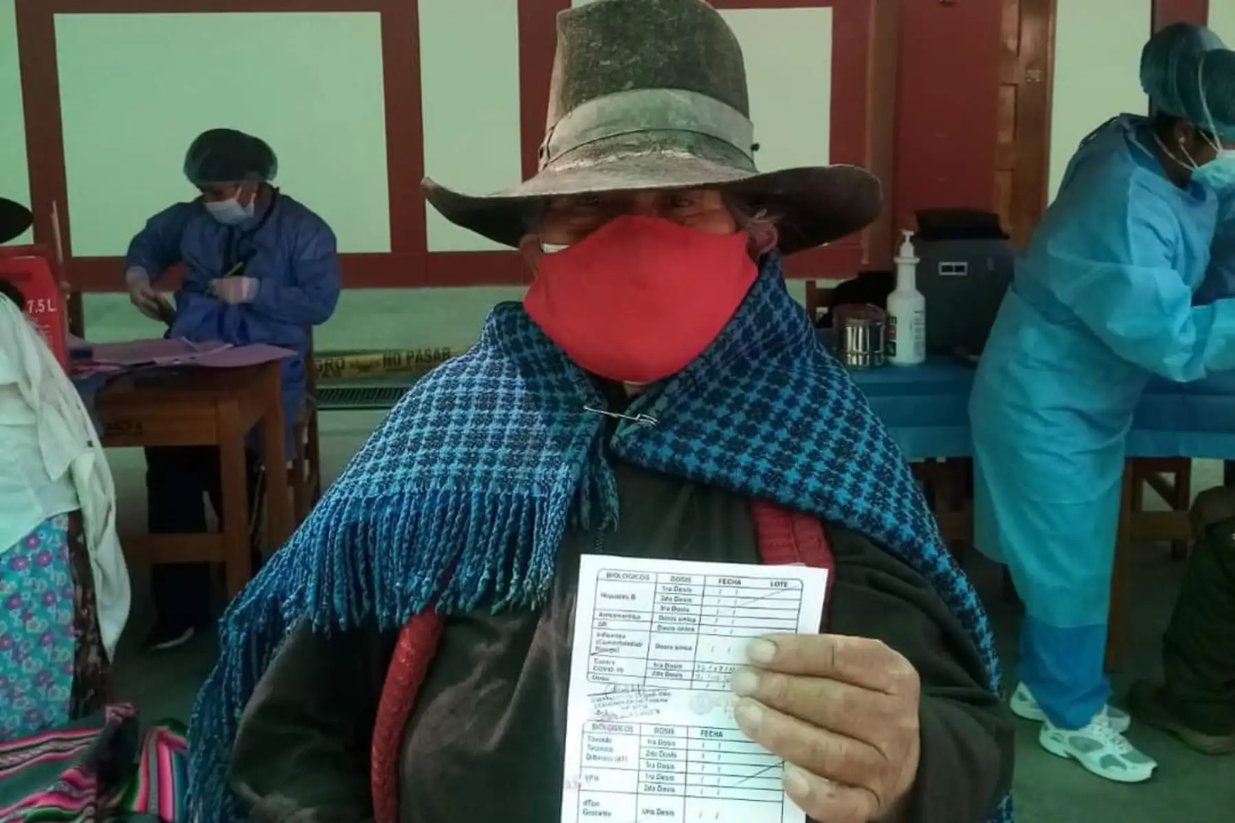 Así se vive el Vacunatón contra la COVID-19 en Piura.


Foto: ANDINA/MINSA