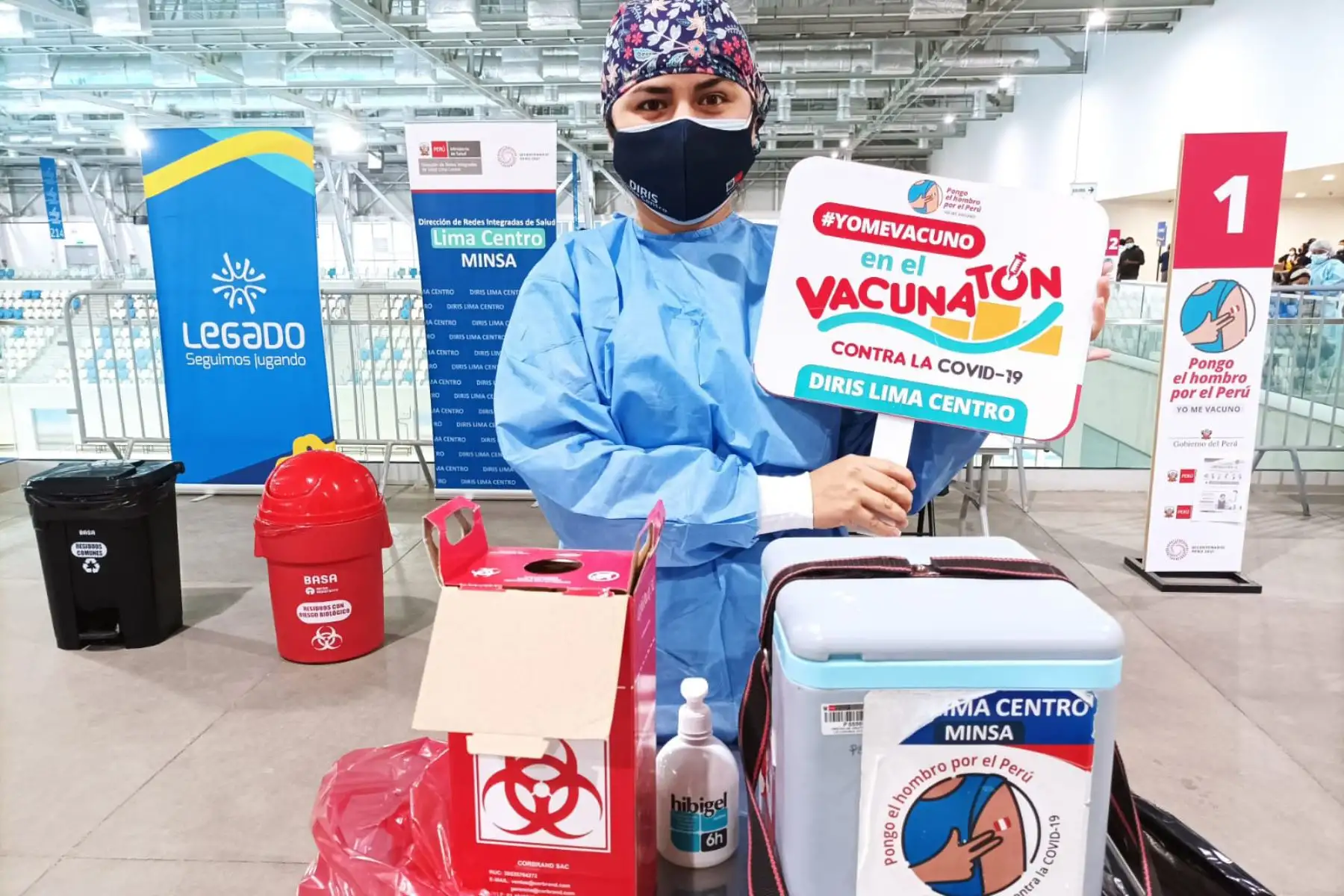 Así se vive el Vacunatón contra la COVID-19 en La Videna, Lima.


Foto: ANDINA/MINSA
