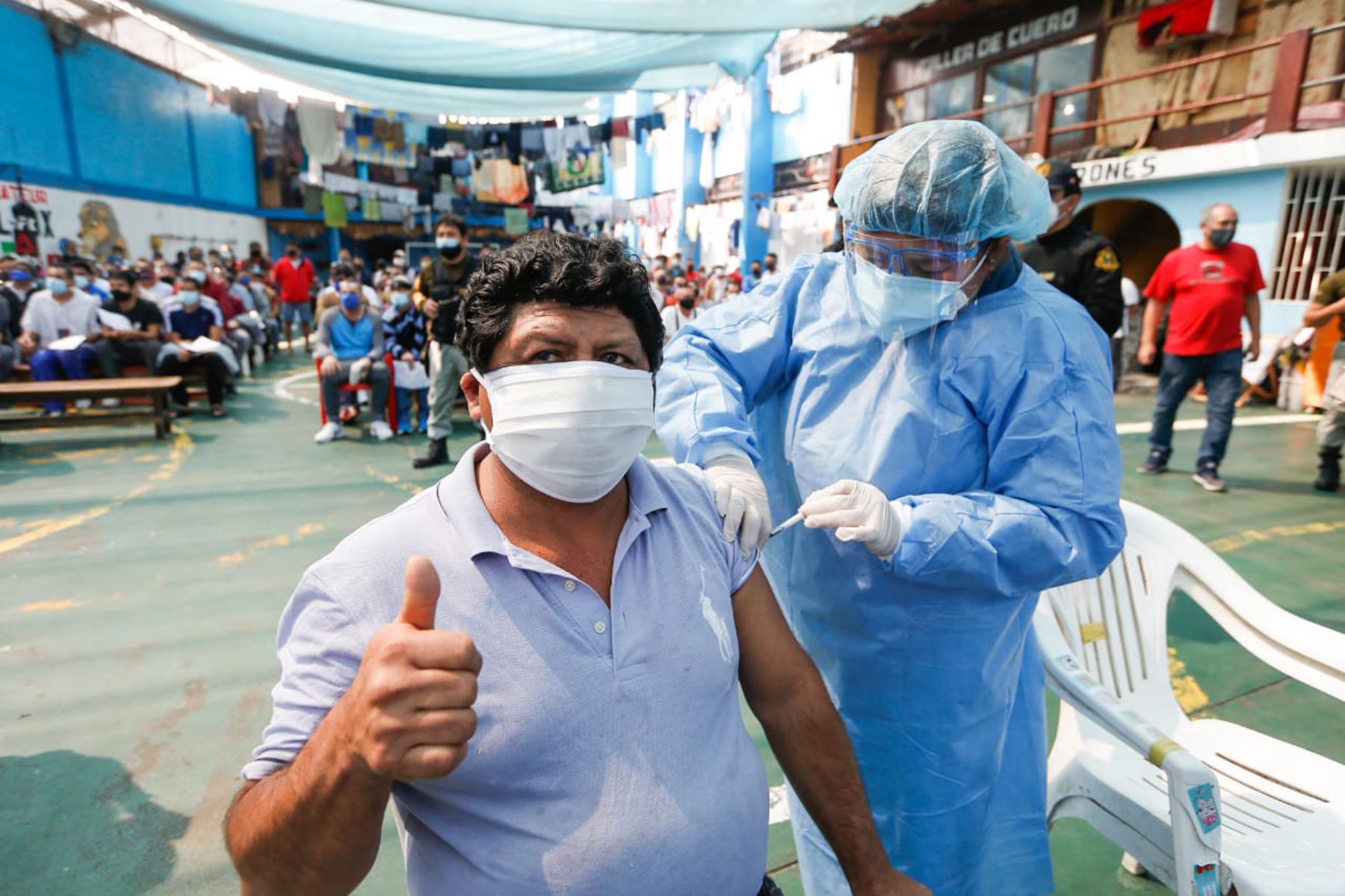 El proceso de vacunación contra el covid-19  no se detiene en el Perú. Foto: ANDINA/Minsa.