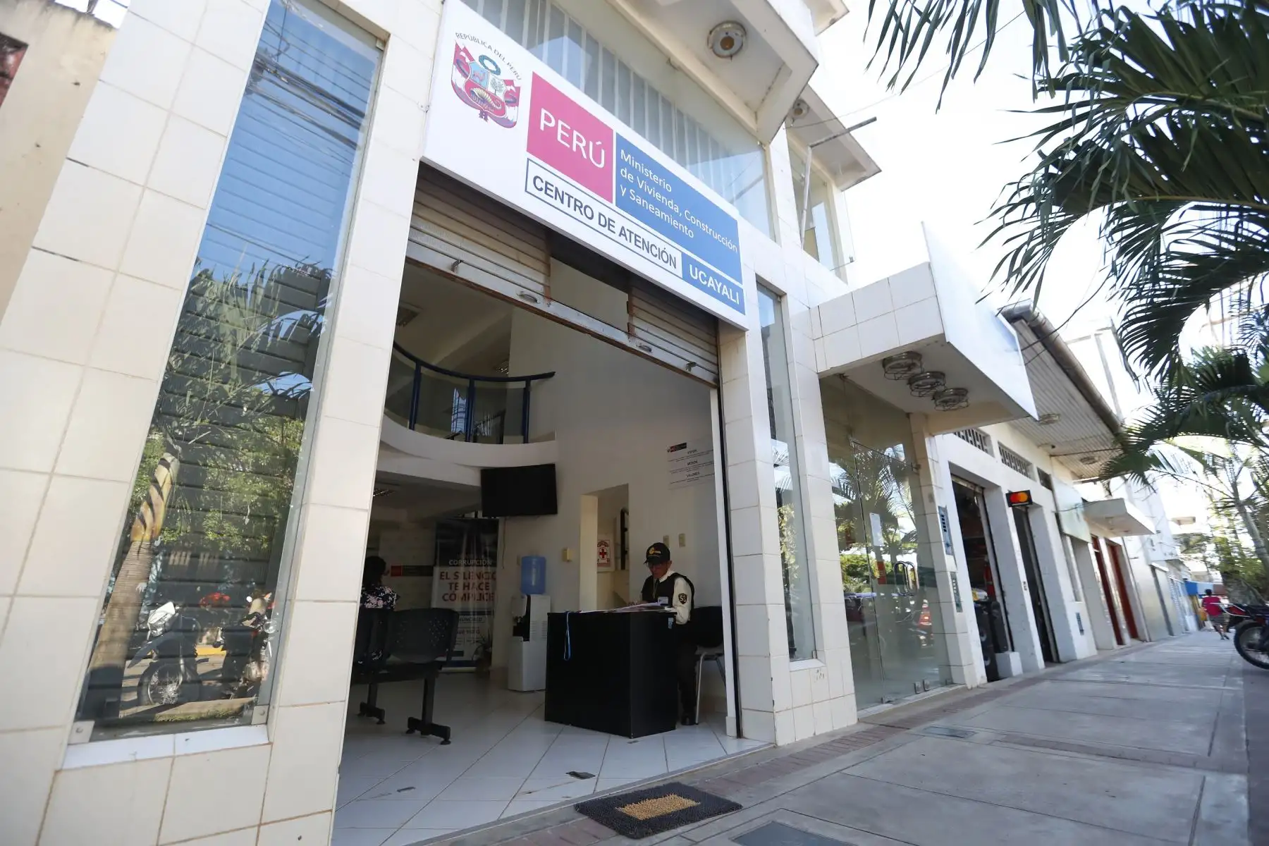Centro de atención al ciudadano del Ministerio de Vivienda, Construcción y Saneamiento (MVCS)..