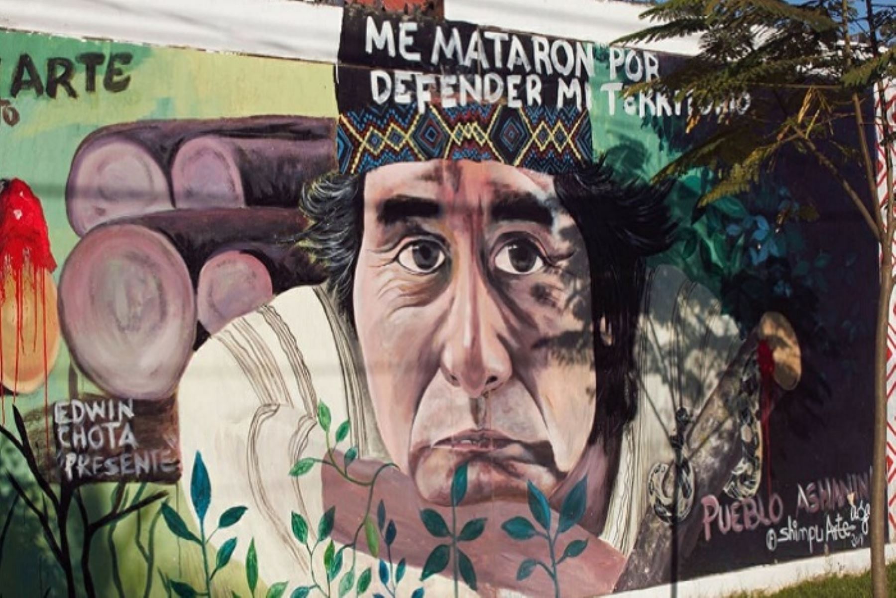 En el curso participó Diana Ríos Rengifo, hija de Jorge Ríos Pérez, defensor ambiental y líder indígena Asháninka quien luchó contra la tala ilegal de los bosques amazónicos en Saweto, Ucayali.
