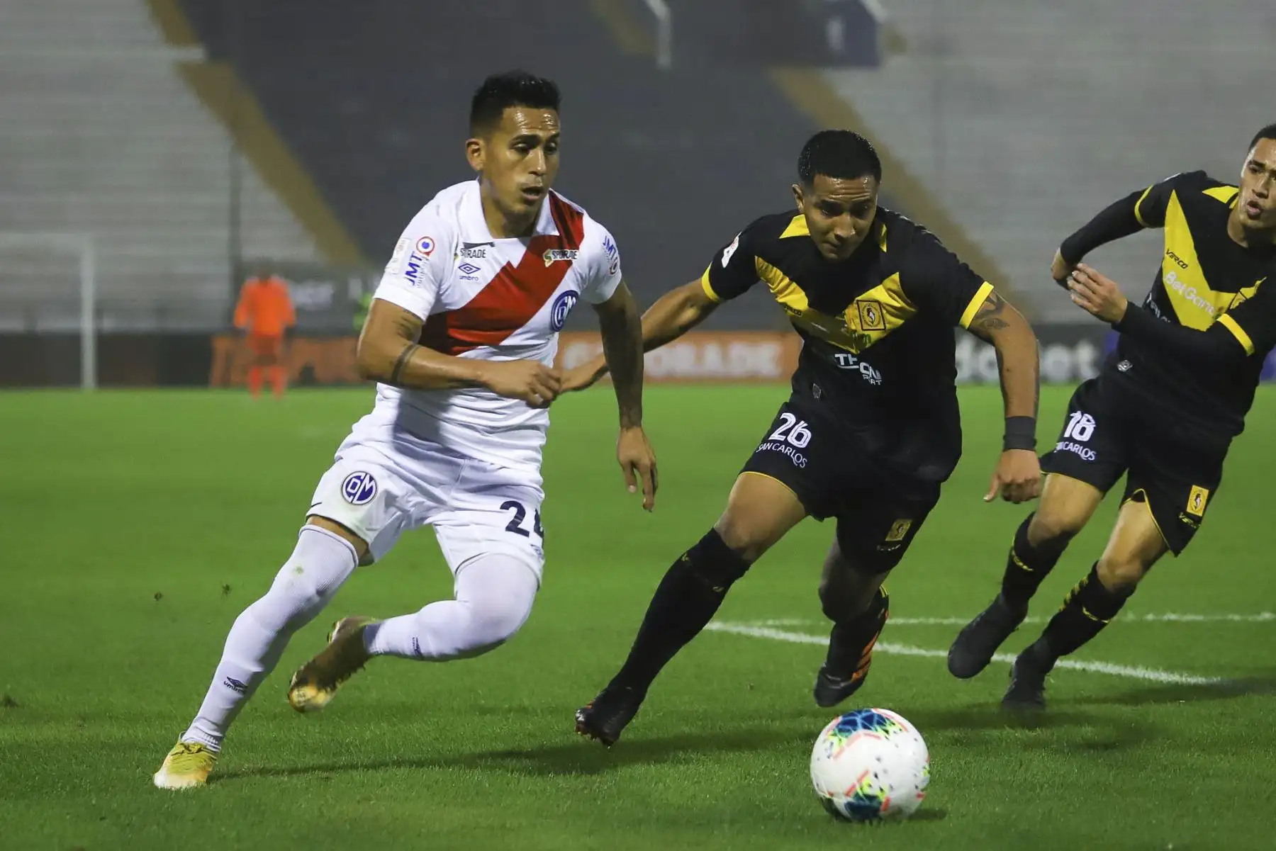 Deportivo Municipal choca ante Cantolao por la octava fecha de la Liga 1, en el estadio Alejandro Villanueva. Foto: Liga 1