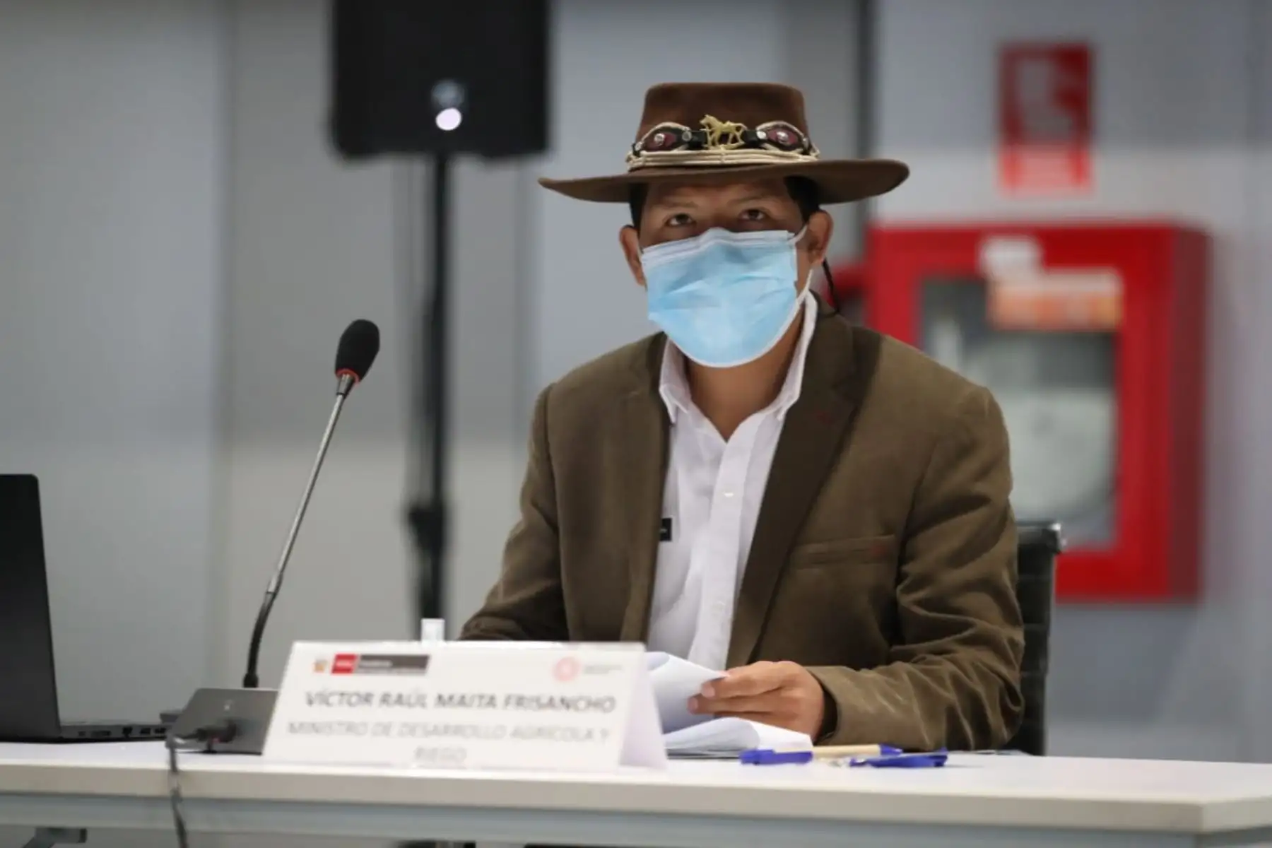 Ministro de Desarrollo Agrario y Riego, Víctor Maita. Foto: cortesía.