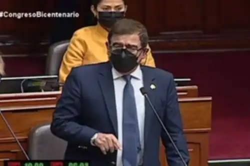 Vocero de Avanza País, José Williams. Captura TV