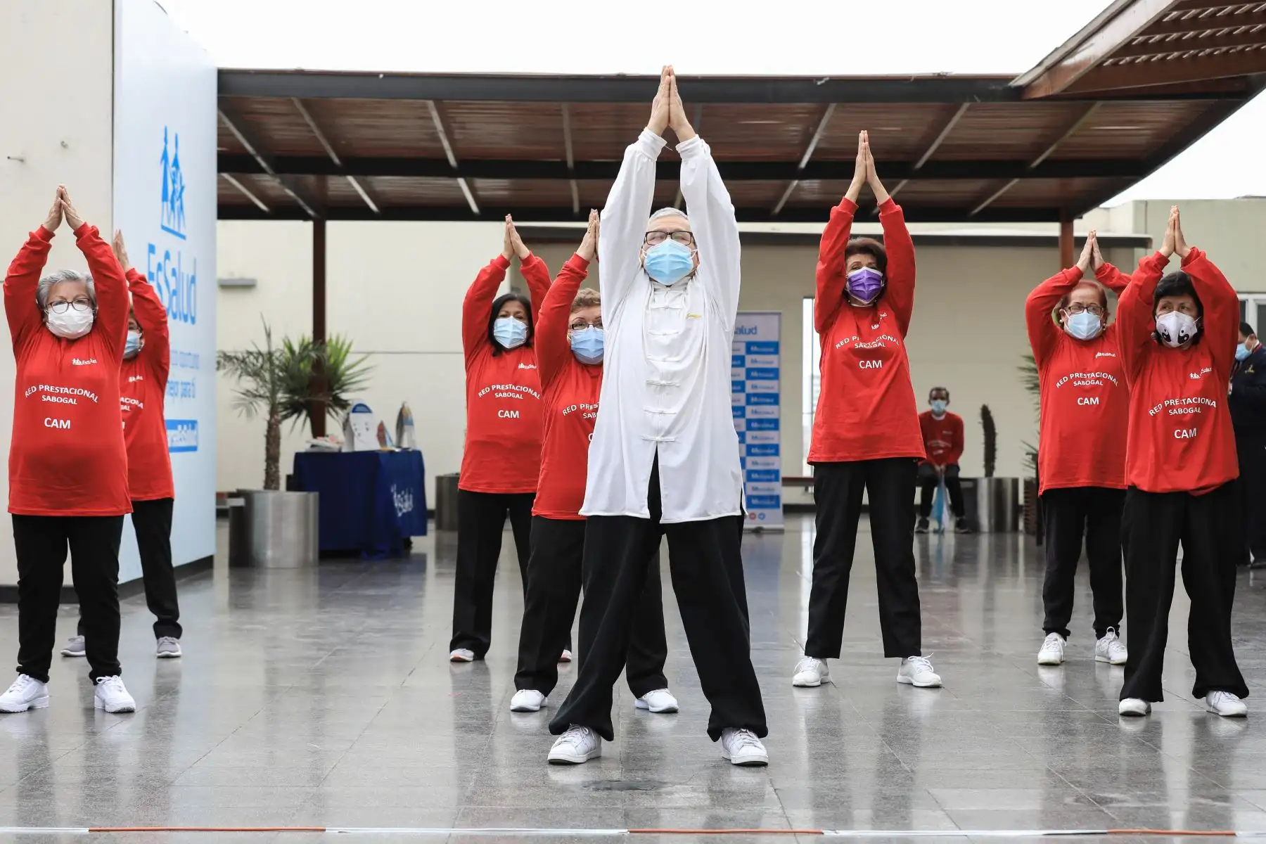 Más de 90 mil asegurados de la tercera edad, pertenecientes a los Centros del Adulto Mayor de EsSalud, celebraron el Día Nacional del Adulto Mayor, con talleres de actividad física, baile, teatro, y autocuidado.  Foto: ANDINA/Essalud
