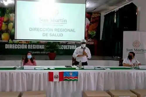 Gobernador regional de San Martín, Pedro Bogarín, exhortó a los ciudadanos de su jurisdicción a participar en las jornadas de vacunación contra el covid-19.