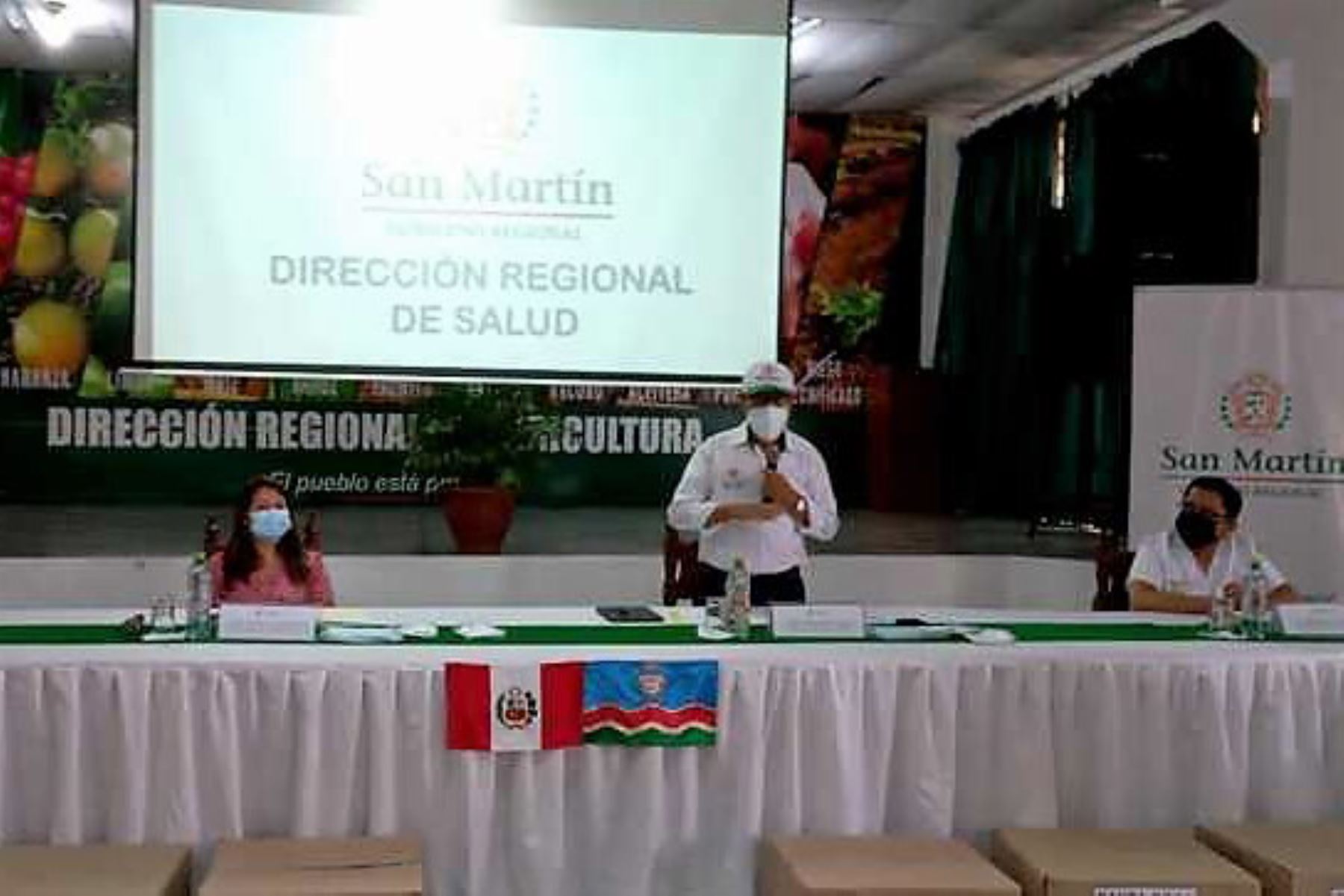 Gobernador regional de San Martín, Pedro Bogarín, exhortó a los ciudadanos de su jurisdicción a participar en las jornadas de vacunación contra el covid-19.