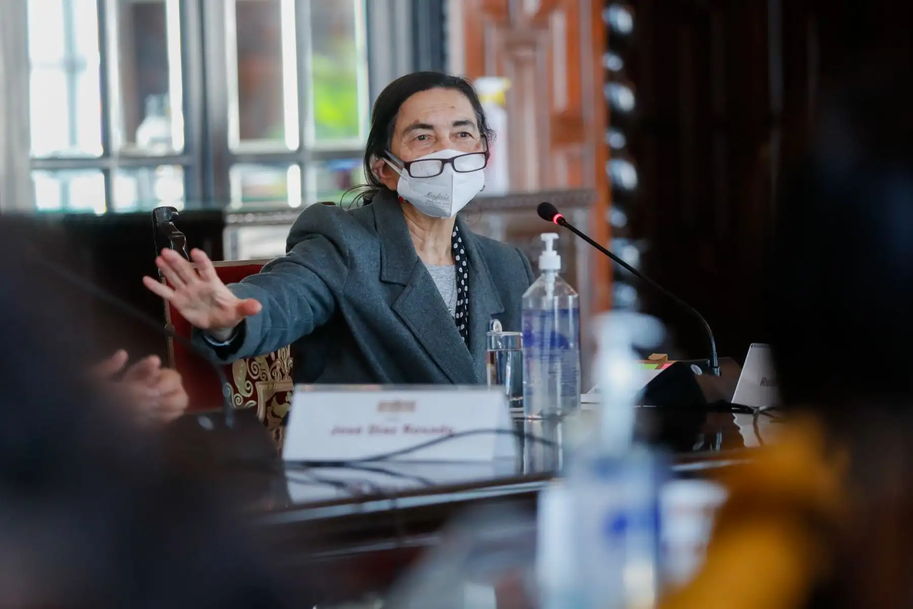 El presidente de la República, Pedro Castillo, sostuvo una reunión de coordinación con un grupo de científicos, para abordar el proyecto de ley que crea el Ministerio de Ciencia, Tecnología e Innovación Tecnológica. Foto: ANDINA/Presidencia Perú