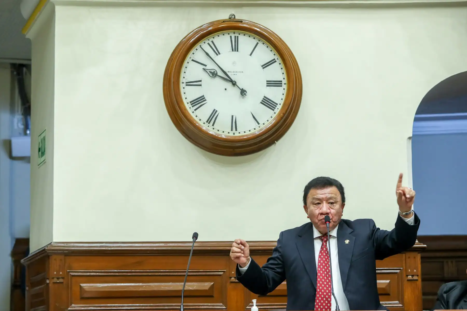 Enrique Wong, segundo vicepresidente del Congreso de la República.Foto:  ANDINA/Difusión