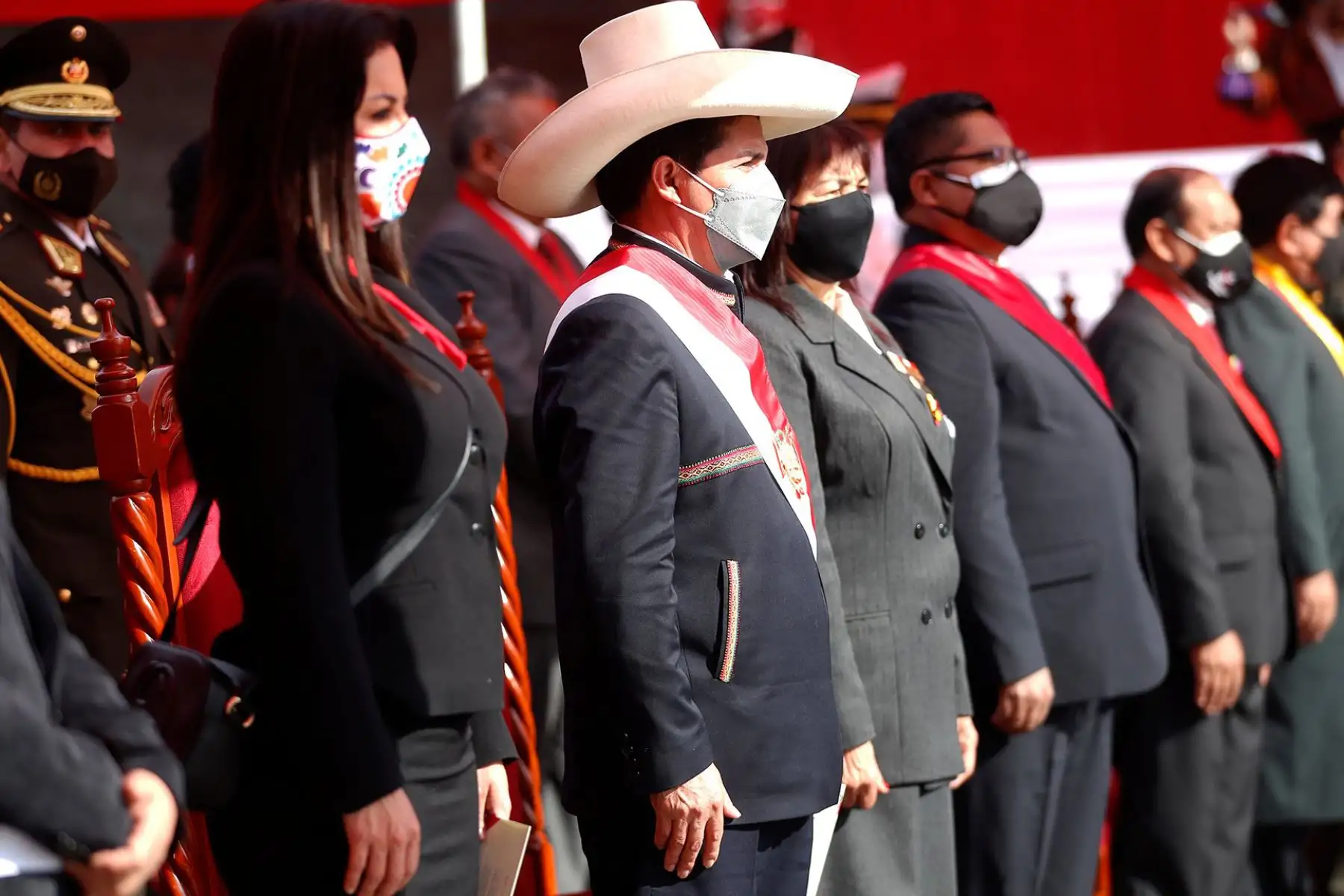 El presidente Pedro Castillo, acompañado por la primera dama, ministros de Estado y autoridades locales, participó en diversas actividades por el 92.º aniversario de la reincorporación de Tacna a la heredad nacional. Foto: ANDINA/Presidencia Perú