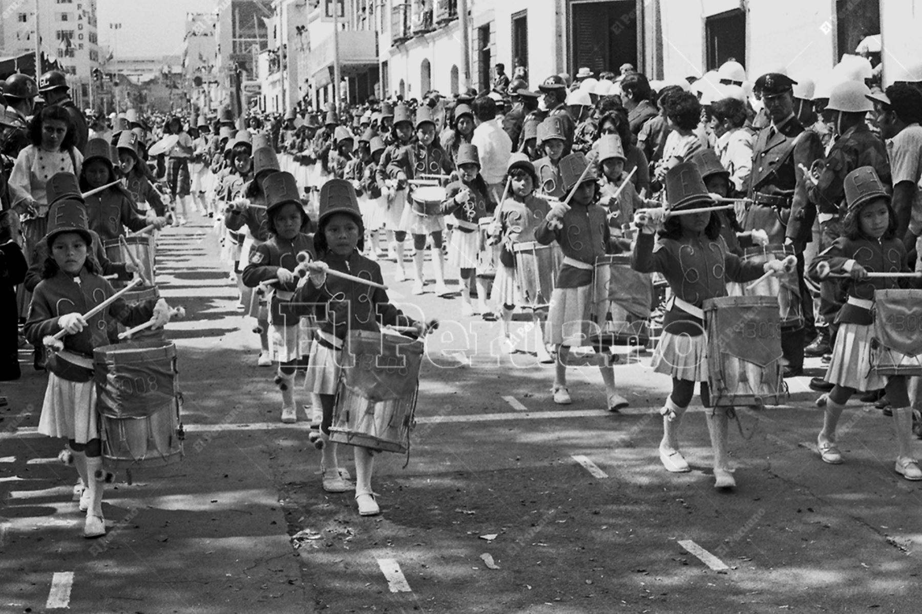 Tacna - 28 agosto 1979. Conmemoración del 50° aniversario de la reincorporación de Tacna al territorio nacional. Foto: Archivo Histórico de El Peruano