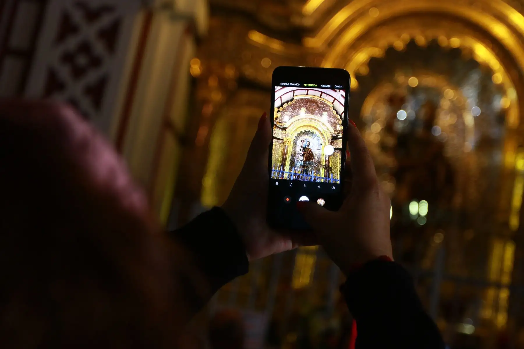 Devotos de San Judas Tadeo asisten a la Iglesia de San Francisco para honrar la imagen como todos los 28 de cada mes, aunque su día oficial es el 28 de octubre. Foto: ANDINA/Jhonel Rodríguez