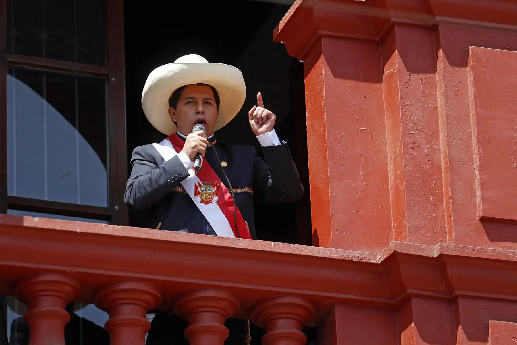 El presidente de la República, Pedro Castillo, participa en 92° aniversario de la reincorporación de Tacna. Foto: Presidencia