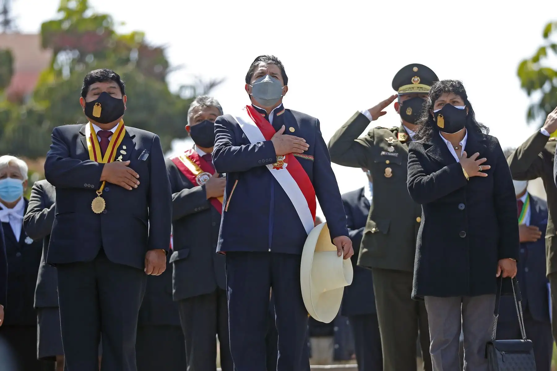 El presidente Pedro Castillo, acompañado por la primera dama, ministros de Estado y autoridades locales, participó en diversas actividades por el 92.º aniversario de la reincorporación de Tacna a la heredad nacional. Foto: ANDINA/Presidencia Perú