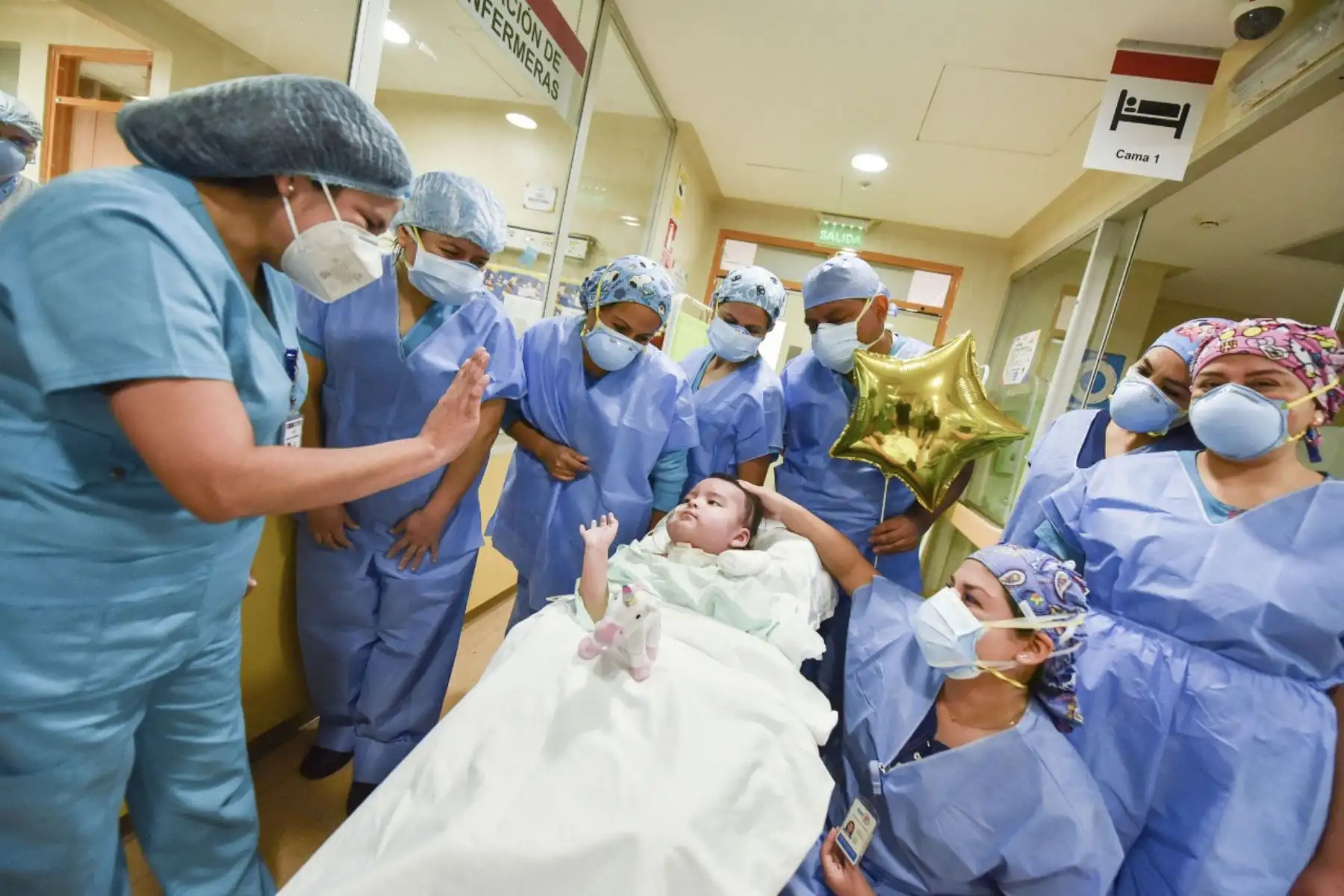 El Instituto Nacional de Salud del Niño San Borja conmemora este 30 de agosto el Día de la Enfermería Peruana. Son más de 620 licenciadas en enfermería que realizan diversas labores en las áreas de Hospitalización, Cuidados intensivos y Consulta externa, donde cumplen un rol importante de soporte emocional en la atención a los pequeños pacientes y su entorno, como parte de la política de humanización que impulsa este centro pediátrico. Foto: ANDINA/INSN