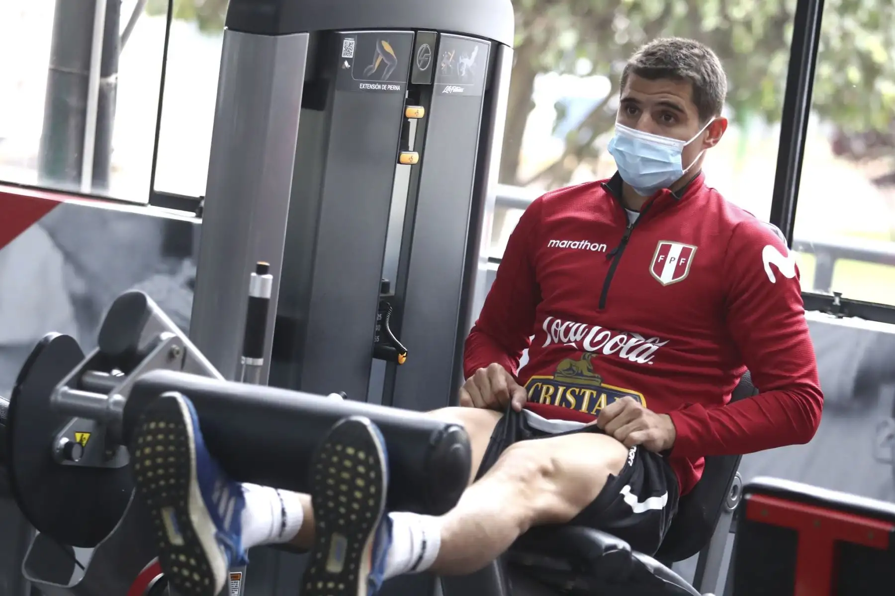 Selección peruana de fútbol completa su séptima  jornada de entrenamientos en el Complejo Deportivo de la FPF previos a su próximos encuentros por las eliminatorias a la Copa del Mundo Qatar 2022. Foto: FPF