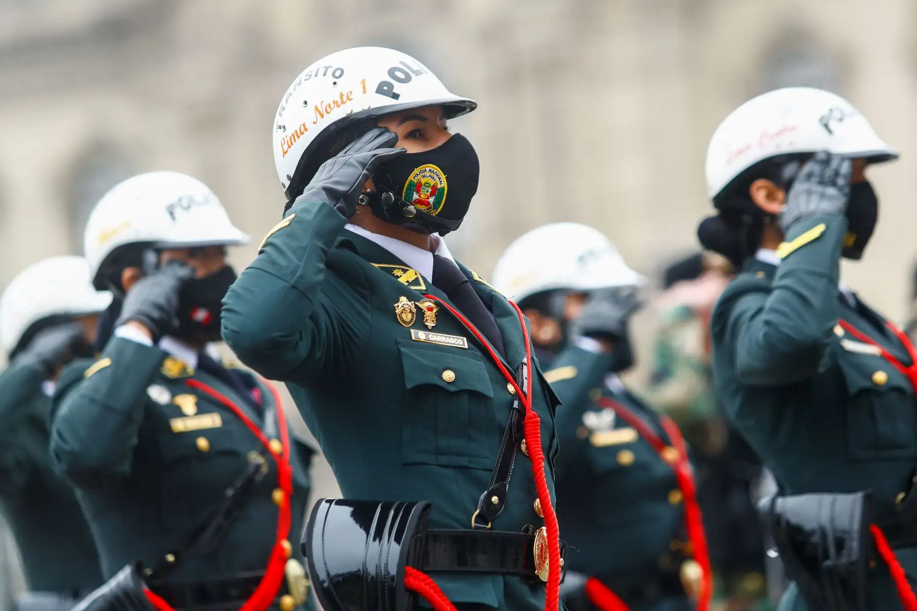 El presidente de la República, Pedro Castillo, participa en una misa en homenaje a Santa Rosa de Lima. Foto: Prensa Presidencia
